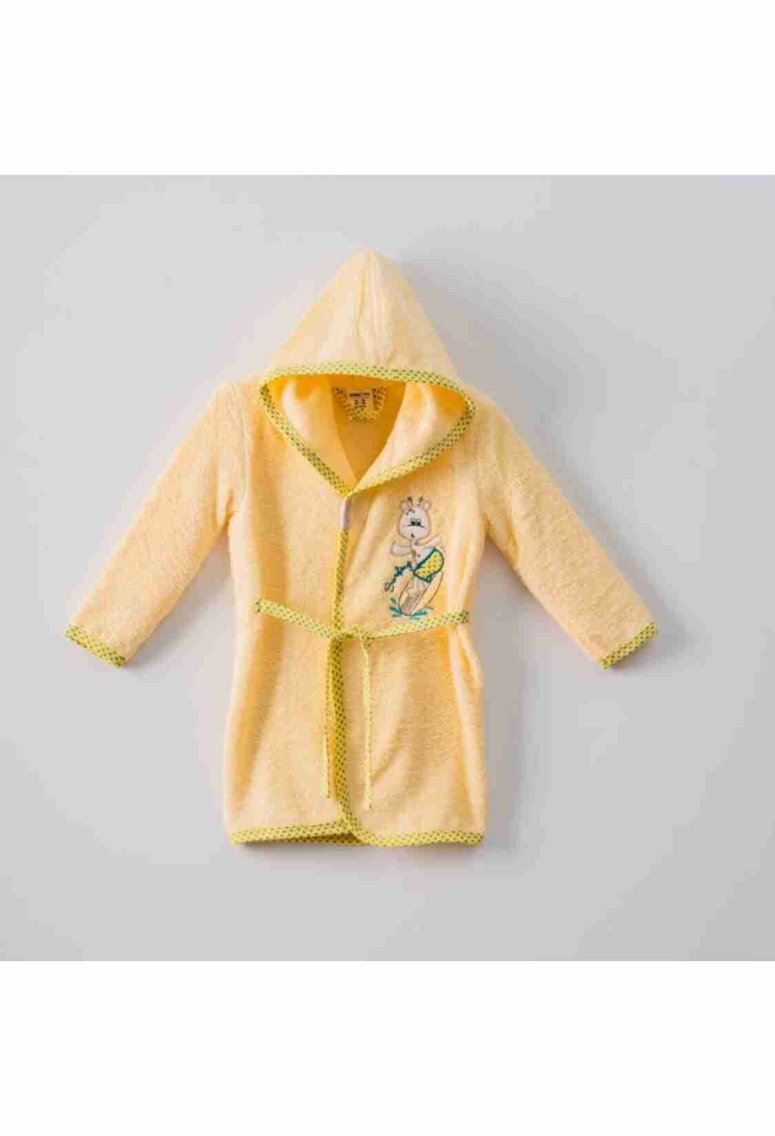 Towel and Bathrobe - 1-4 Yaş Bebe Bornoz 1072-451 - Brand: Ramel Kids - Kids & Bby Clothes From TheBS Kids Turkey