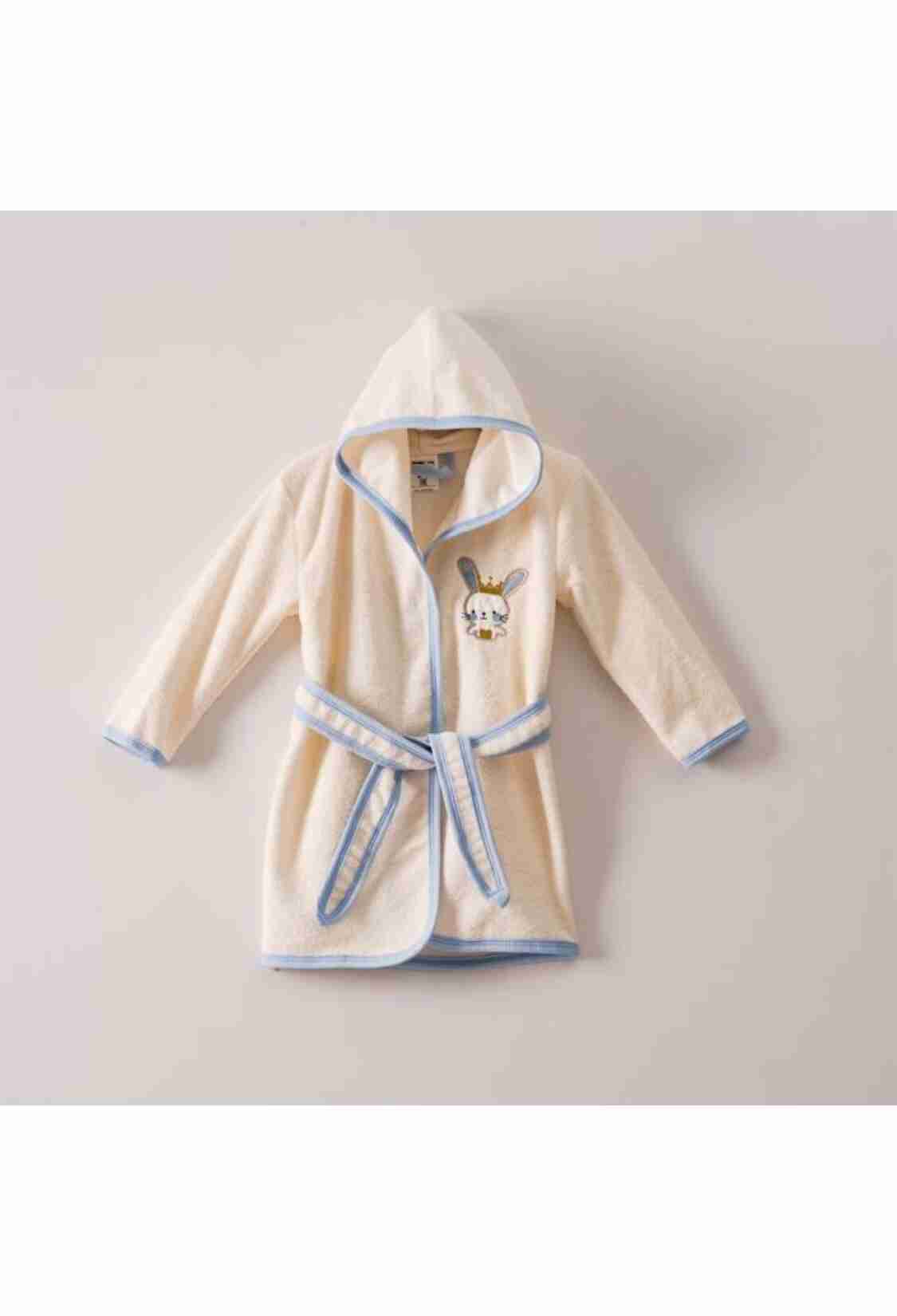 Towel and Bathrobe - 1-4 Yaş Ultrasoft Bebe Bornoz 1072-456 - Brand: Ramel Kids - Kids & Bby Clothes From TheBS Kids Turkey