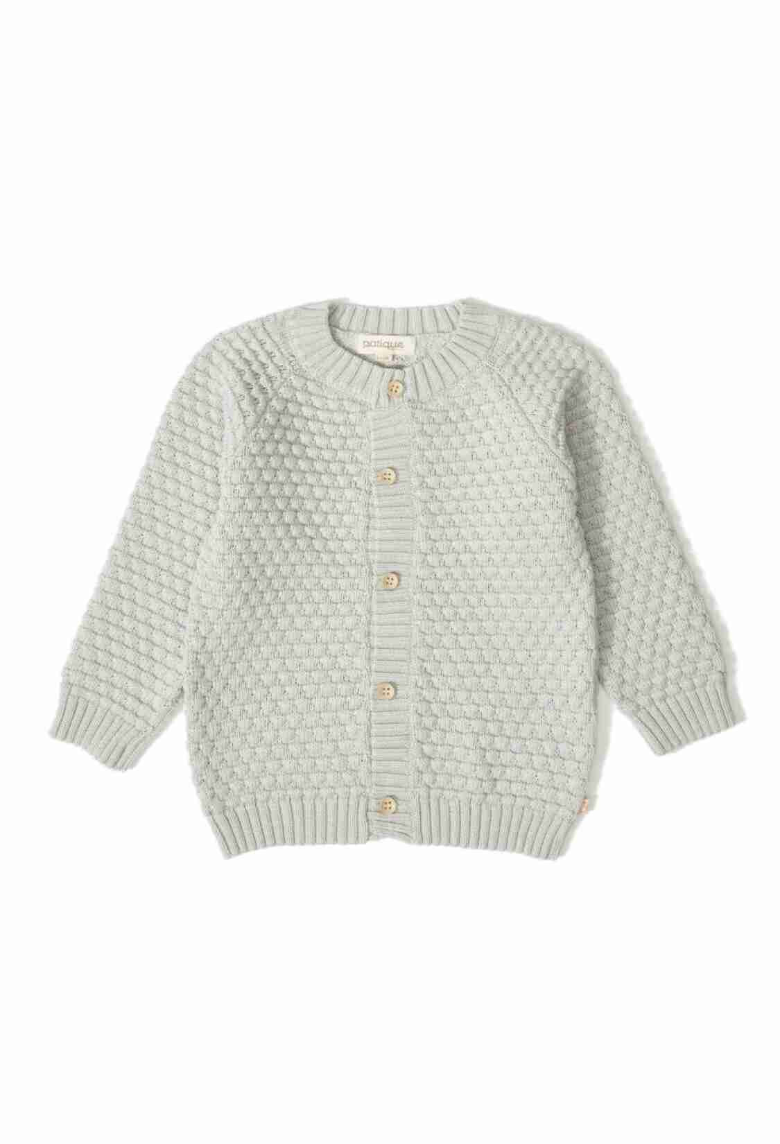 - 100% Organic Cotton With GOTS Certified Knitwear Mini Bubble Cardigan 12-36M 1061 - 121069 - Brand: Uludağ Triko - Kids & Bby Clothes From TheBS Kids Turkey