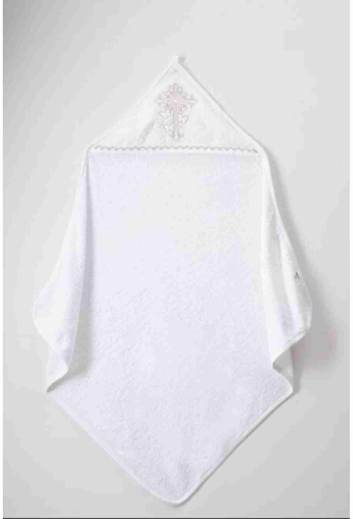 Towel and Bathrobe - 100x100 VAFTİZ HAVLUSU 1072-366 - Brand: Ramel Kids - Kids & Bby Clothes From TheBS Kids Turkey