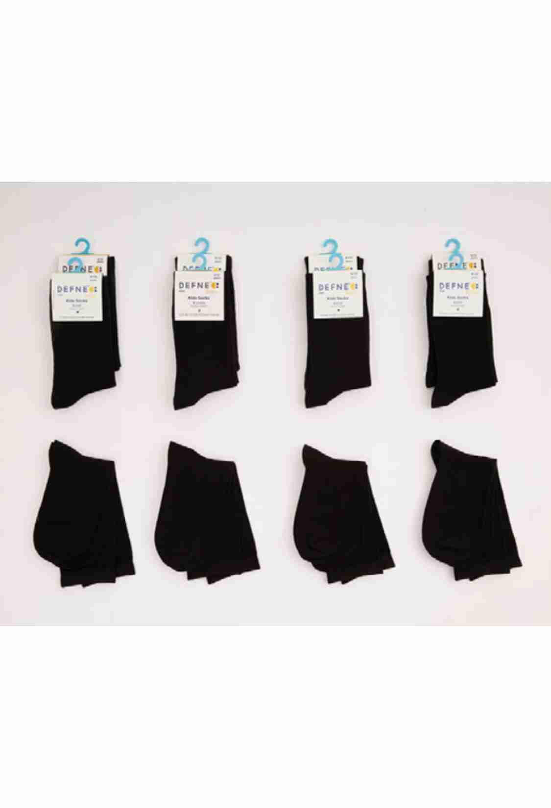 Boys' Underwear & Socks - 12 Çift Unisex Çocuk Soket Çorap 1064-DFN1Ç-E006-22(7-8) - Brand: Defne - Kids & Bby Clothes From TheBS Kids Turkey