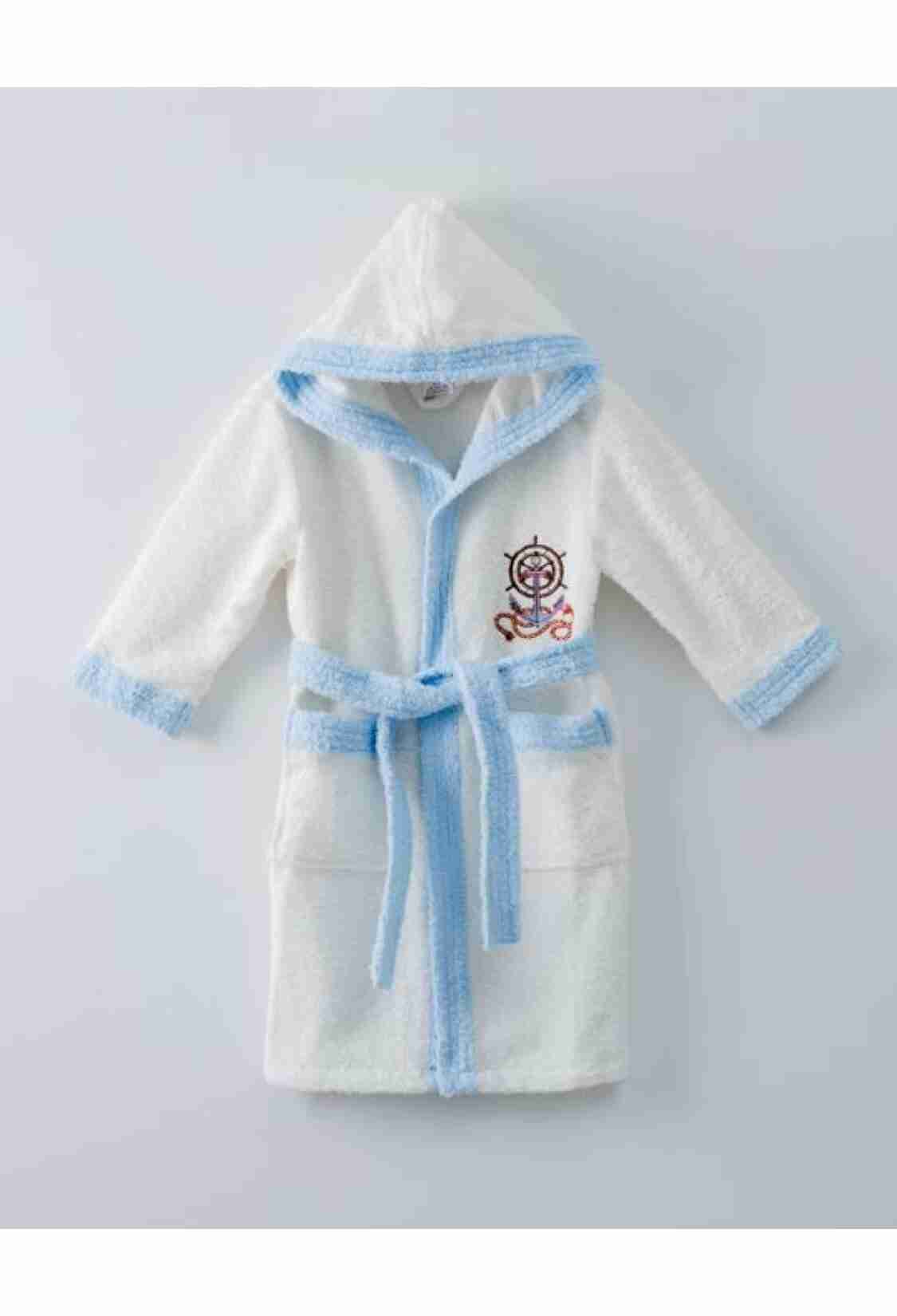Towel and Bathrobe - 5-8 Yaş Çocuk Bornozu 1072-470KREM - Brand: Ramel Kids - Kids & Bby Clothes From TheBS Kids Turkey