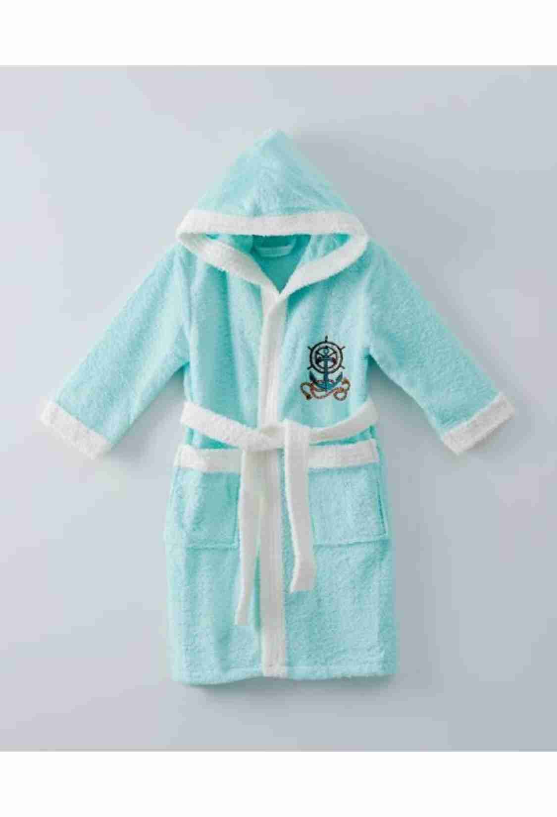 Towel and Bathrobe - 5-8 Yaş Çocuk Bornozu 1072-470RENKLI - Brand: Ramel Kids - Kids & Bby Clothes From TheBS Kids Turkey