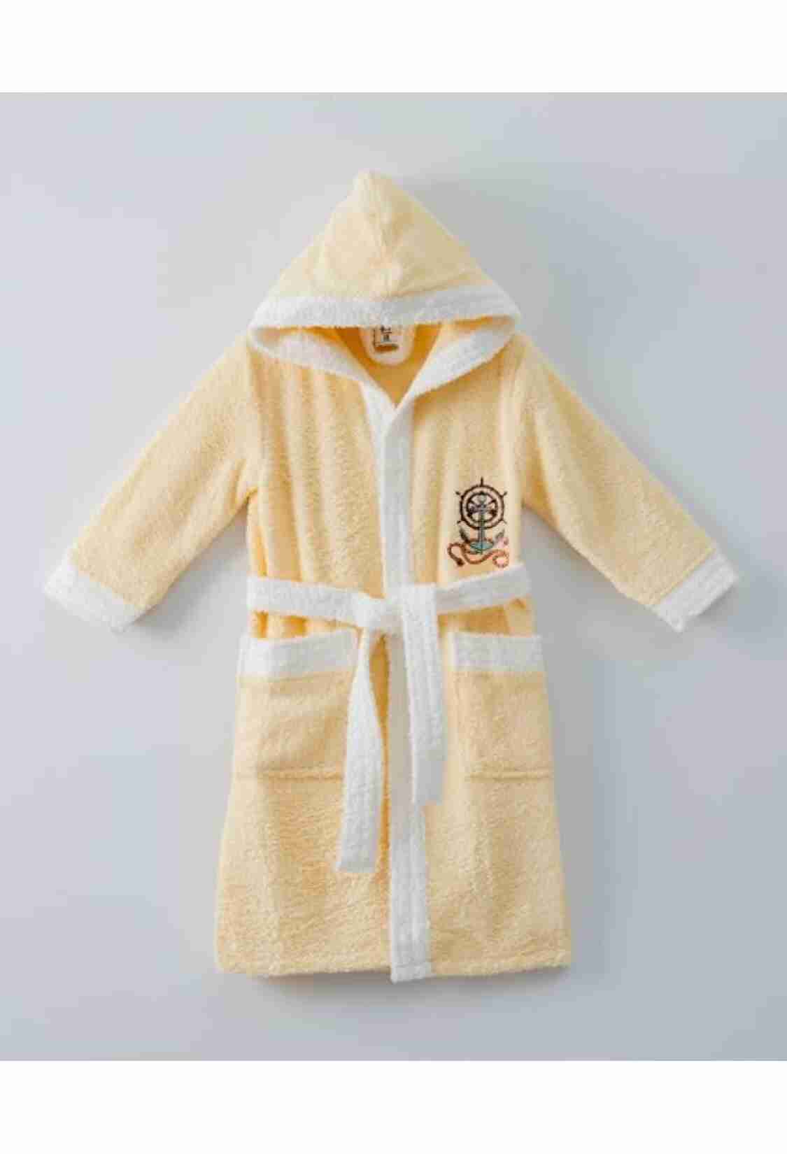 Towel and Bathrobe - 5-8 Yaş Çocuk Bornozu 1072-470RENKLI - Brand: Ramel Kids - Kids & Bby Clothes From TheBS Kids Turkey