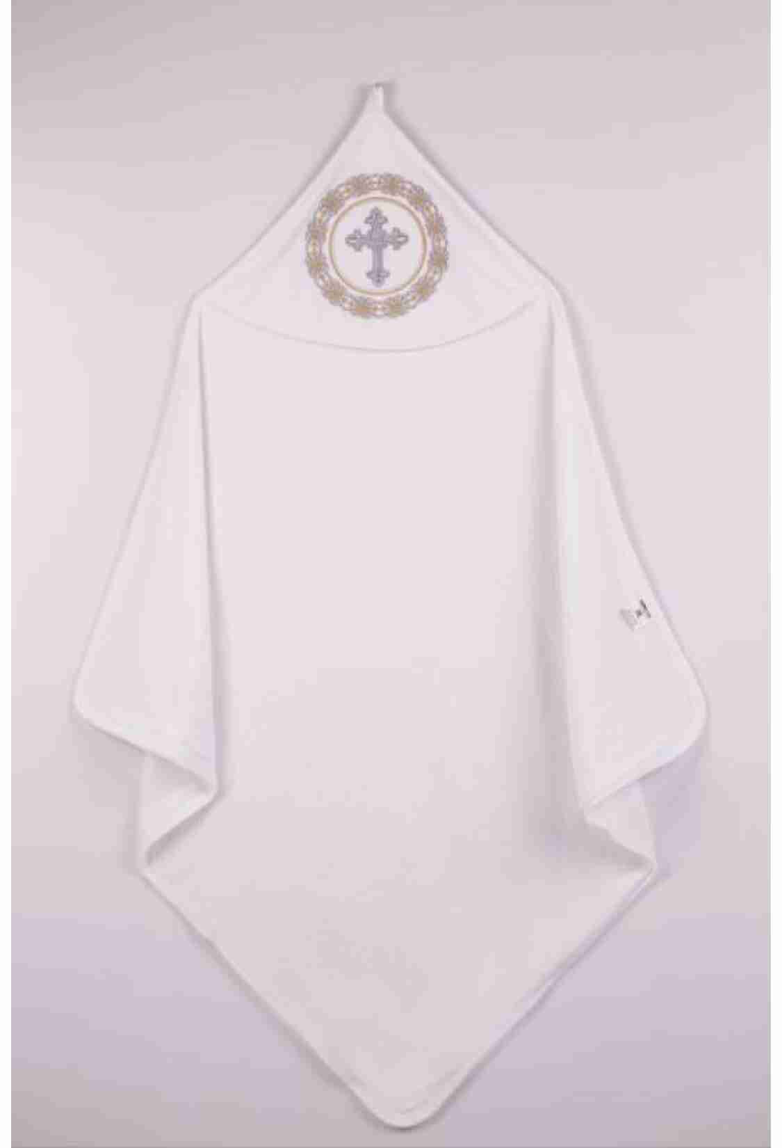 Towel and Bathrobe - 85x90 VAFTİZ HAVLUSU 1072-324 - Brand: Ramel Kids - Kids & Bby Clothes From TheBS Kids Turkey