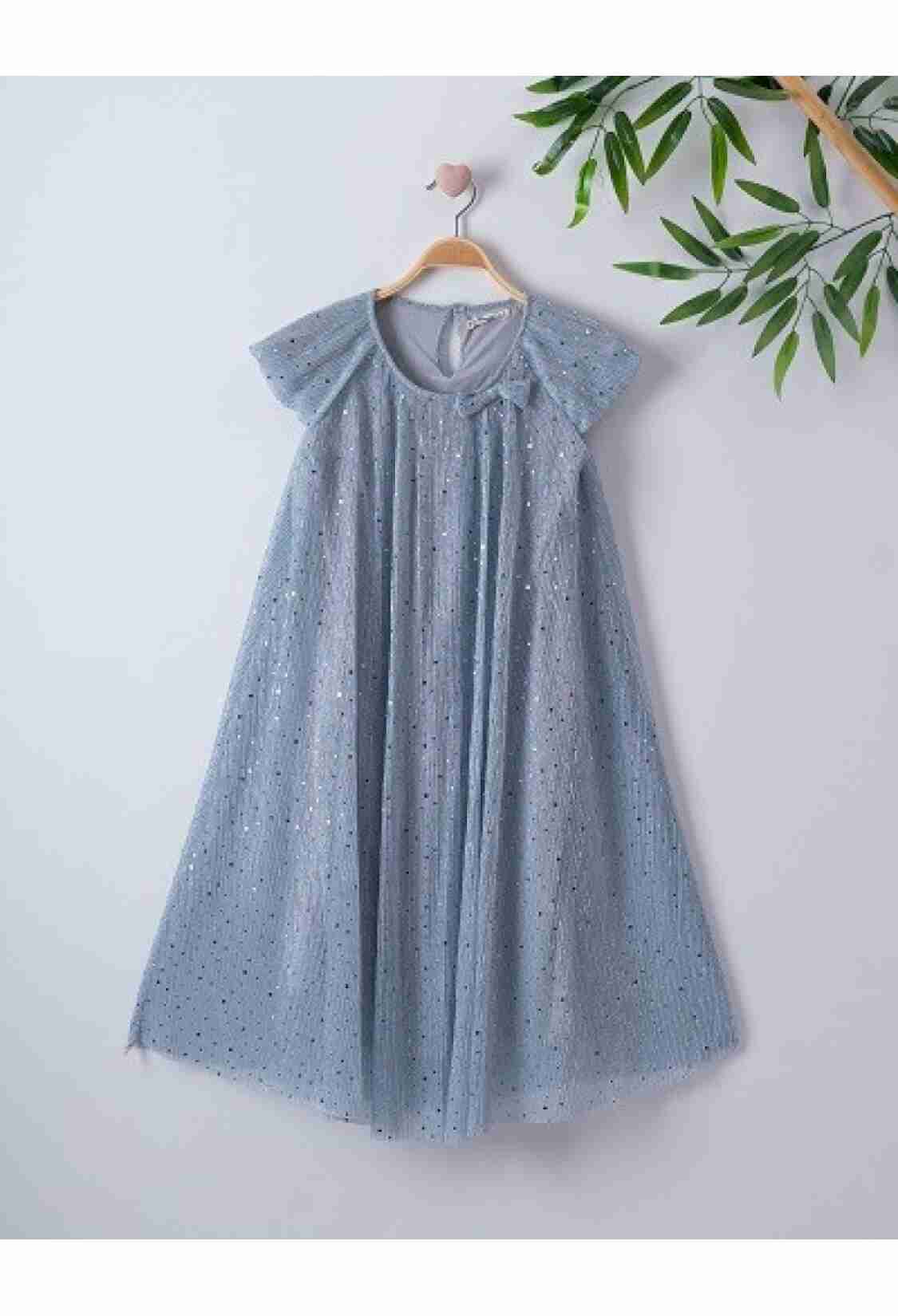 Girl's Dress - Angel Elbise 1016-221024 - Brand: Büşra Bebe - Kids & Bby Clothes From TheBS Kids Turkey