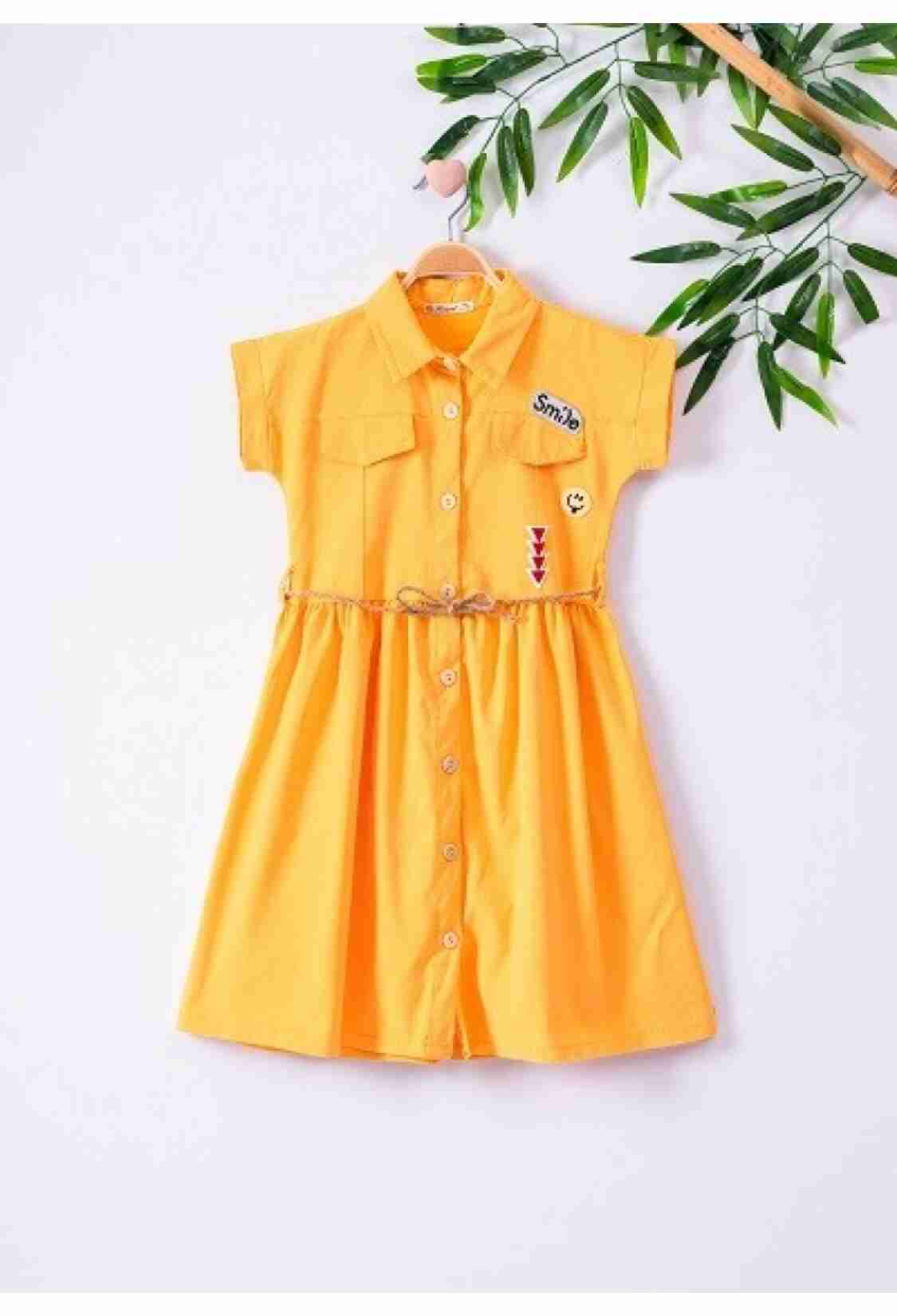 Girl's Dress - Armalı Elbise 1016-221017 - Brand: Büşra Bebe - Kids & Bby Clothes From TheBS Kids Turkey