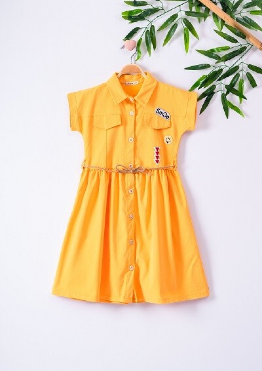 Girl's Dress - Armalı Elbise 1016-221017 - Brand: Büşra Bebe - Kids & Bby Clothes From TheBS Kids Turkey