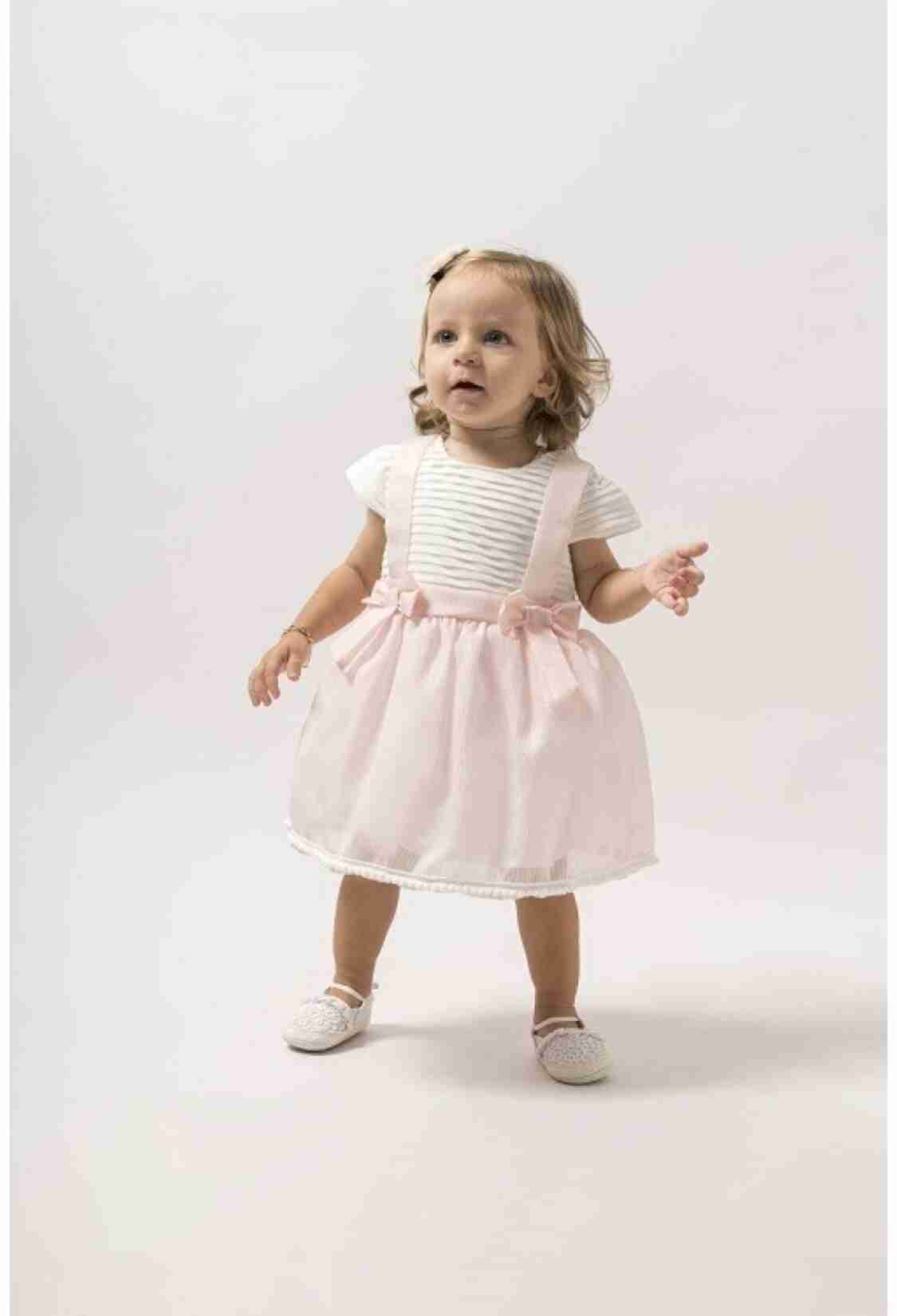 Baby Dress - Askı Detaylı Elbise 1022-23096 - Brand: Wecan - Kids & Bby Clothes From TheBS Kids Turkey