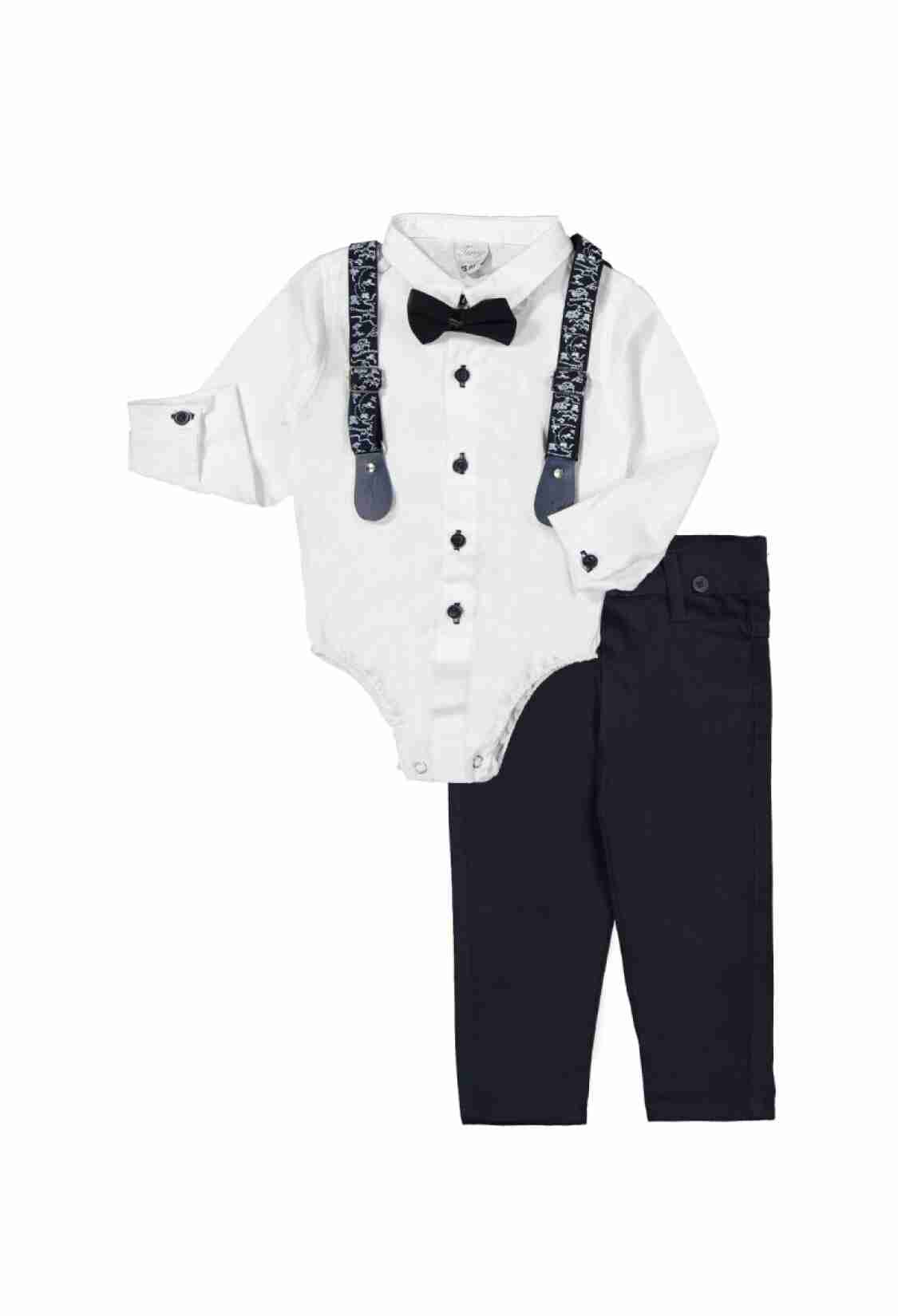 Boys' Sets - Çıtçıtlı Oxford Takım 6-24M 1036-7101 - Brand: Terry - Kids & Bby Clothes From TheBS Kids Turkey