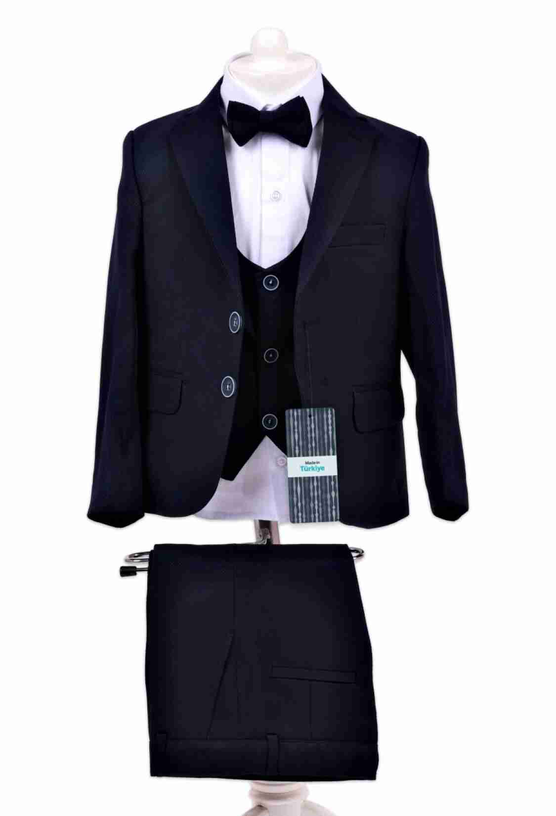 Boy's Suit - Erkek Çocuk Takım Elbise Gömlek Ceket Yelek ve Pantolon 5-8Y 1036-5401 - Brand: Terry - Kids & Bby Clothes From TheBS Kids Turkey