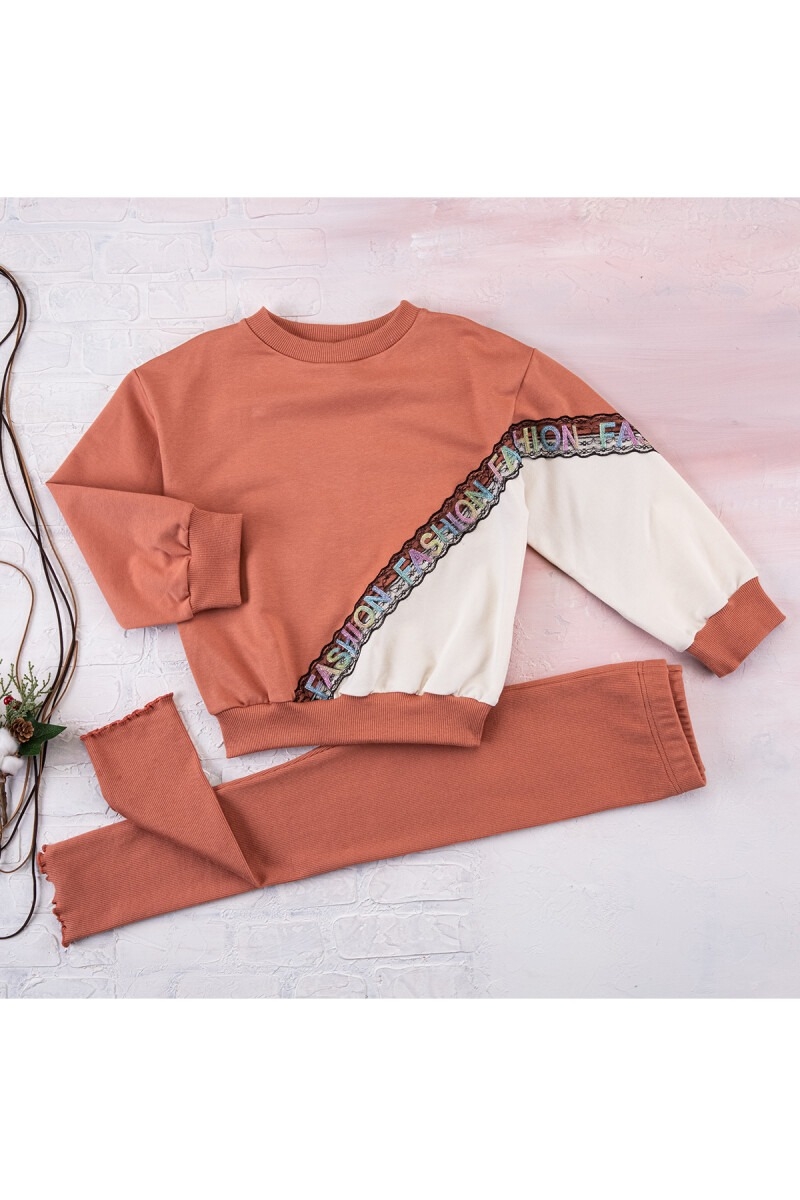 Girls' Suits - Fashion 3 İp Takım 1016-212011 - Brand: Büşra Bebe - Kids & Bby Clothes From TheBS Kids Turkey