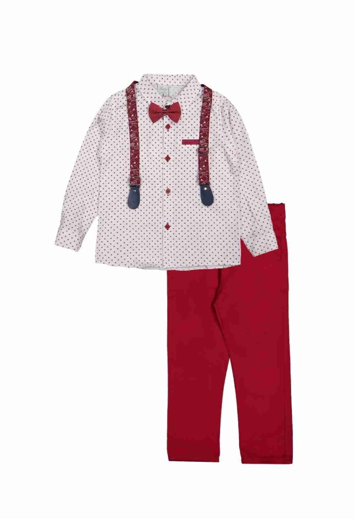 Boys' Sets - Gömlekli Takım Kelebek Desen 1036-6303 - Brand: Terry - Kids & Bby Clothes From TheBS Kids Turkey