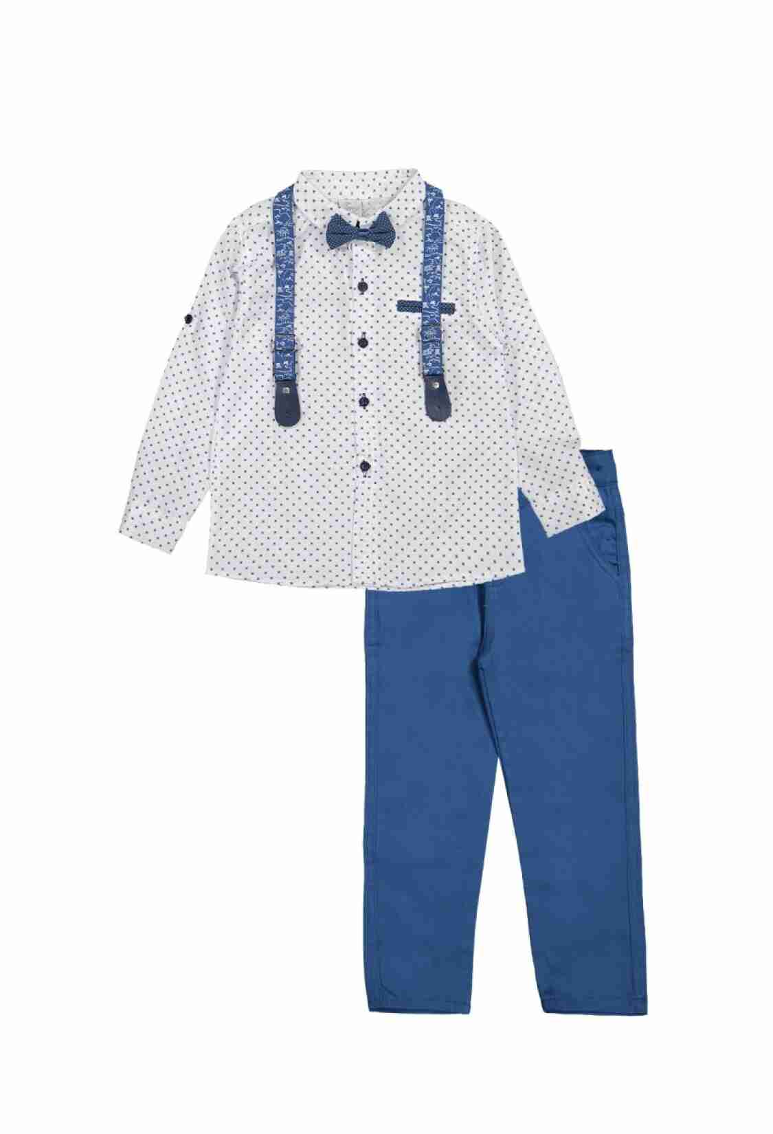 Boys' Sets - Gömlekli Takım Kelebek Desen 1036-6304 - Brand: Terry - Kids & Bby Clothes From TheBS Kids Turkey