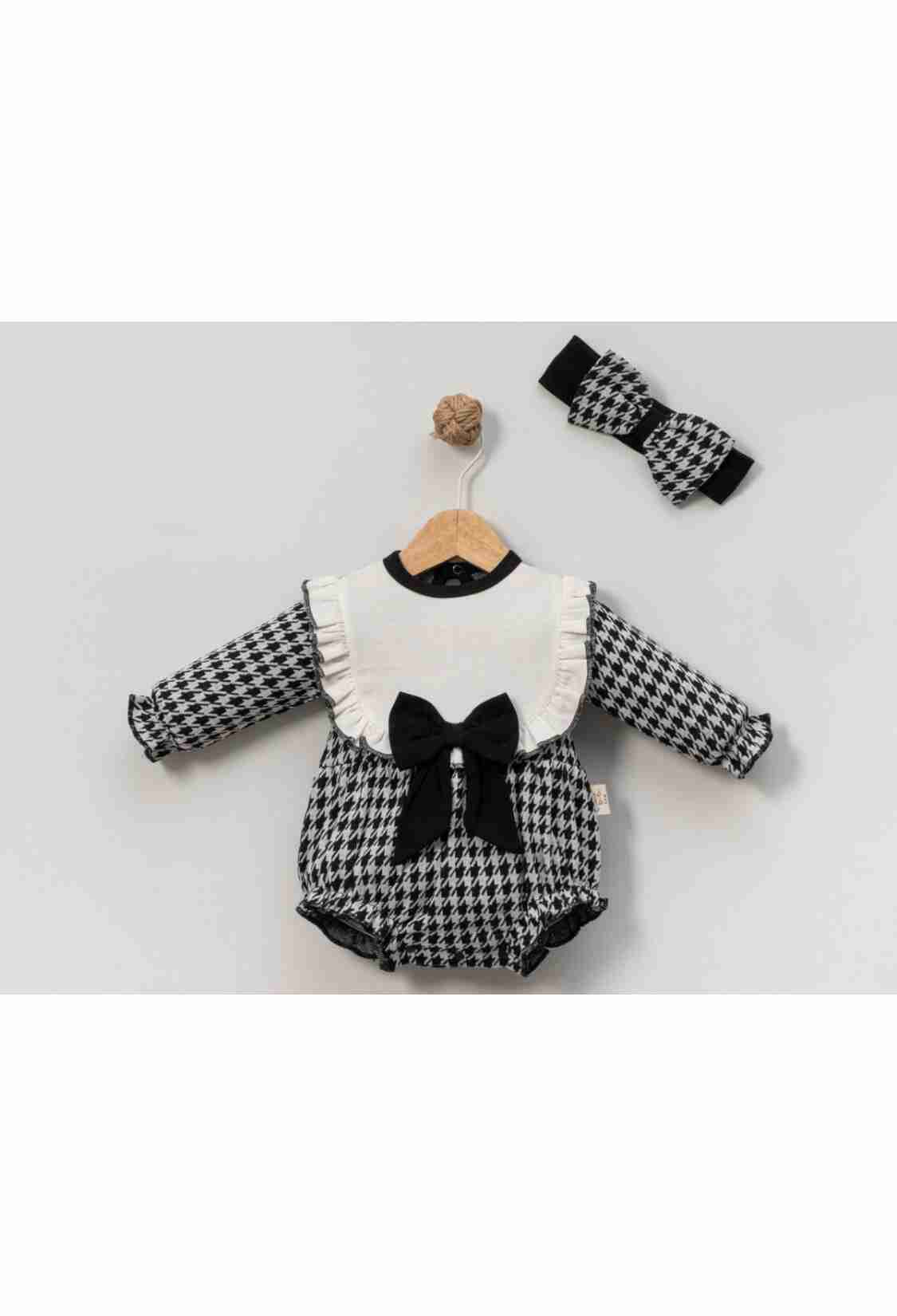 Baby Tops - B1 - Kazayağı Desenli Bebe Romper - Brand: CAYZEN - Kids & Bby Clothes From TheBS Kids Turkey