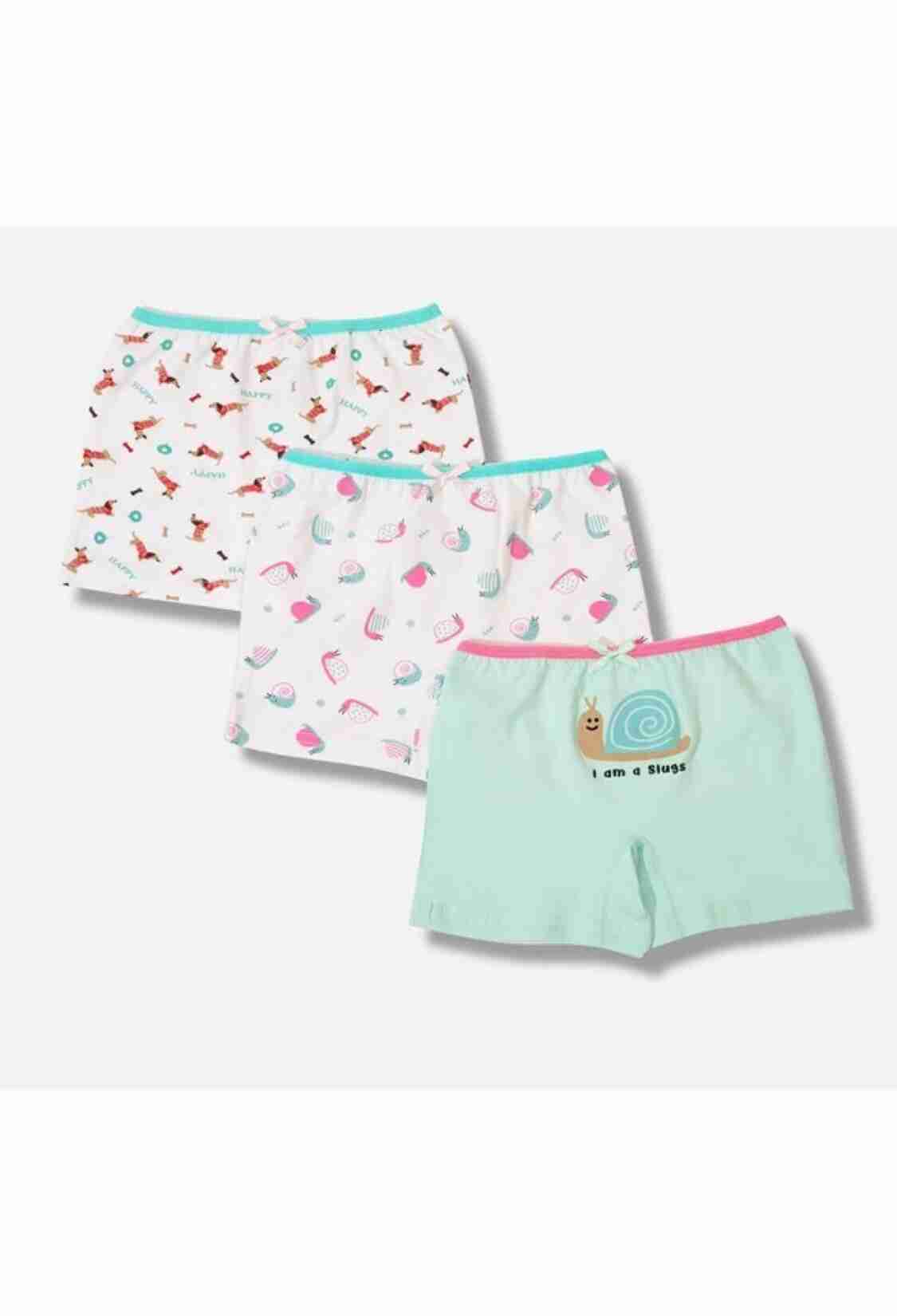 Girls' Socks & Underwear - Kız Çocuk Boxer 15'li 1064-DFN-B038-22 - Brand: Defne - Kids & Bby Clothes From TheBS Kids Turkey