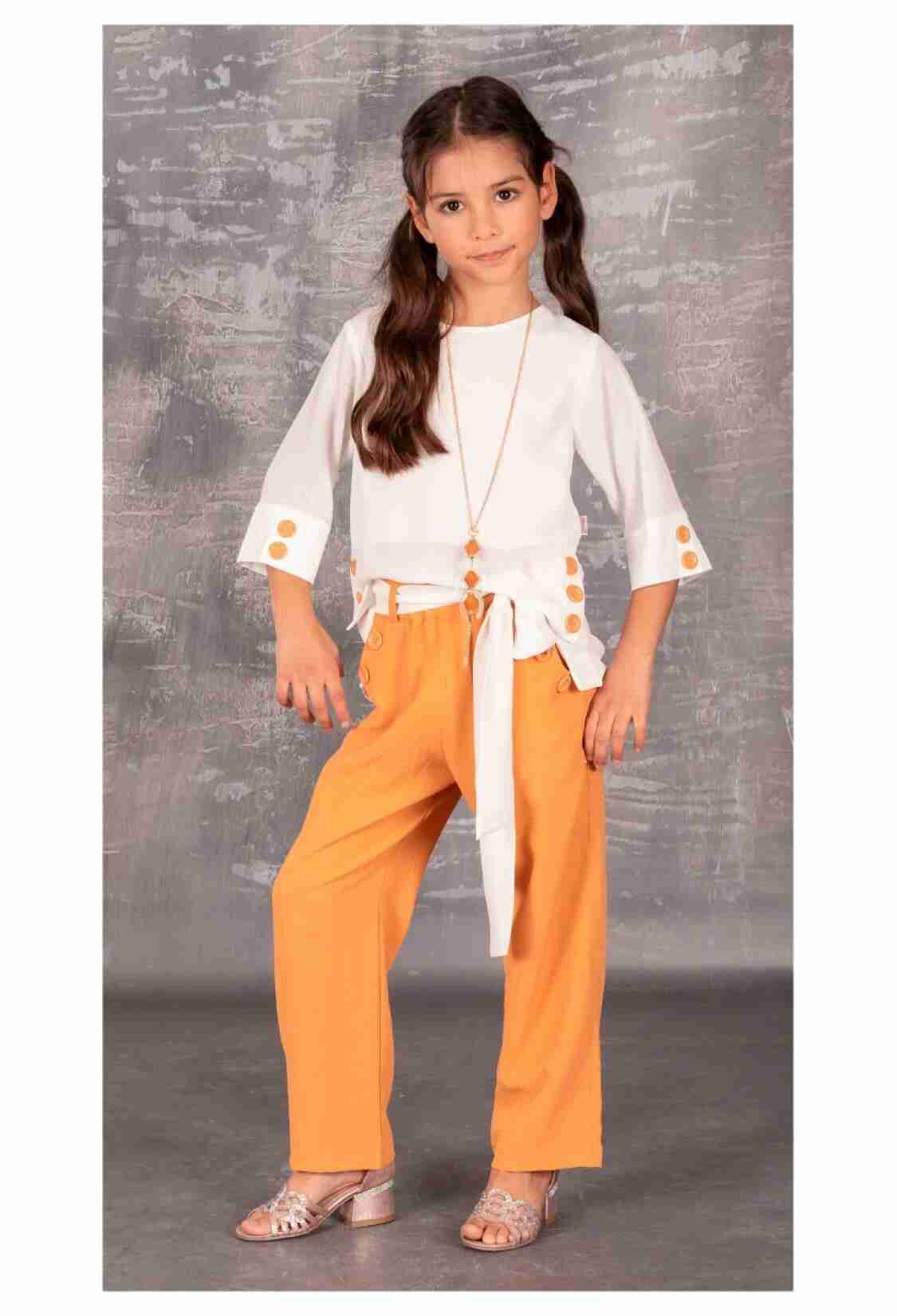 Girls' Suits - Kolyeli Takım 1042-1856 - Brand: Tivido - Kids & Bby Clothes From TheBS Kids Turkey