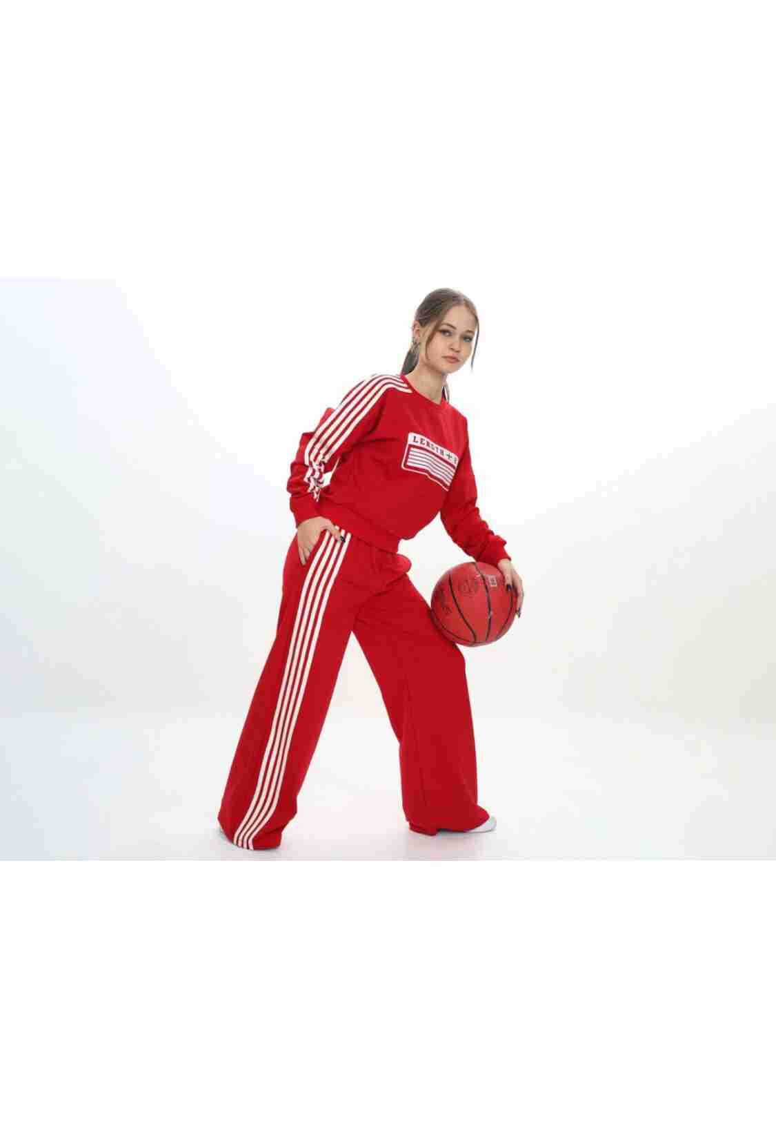 Girls' Suits - B1 - Lenght Baskılı Kız Takım - Brand: VIZVIZ - Kids & Bby Clothes From TheBS Kids Turkey