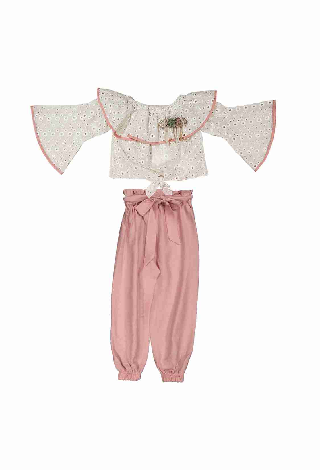 Girls' Suits - Papatya Brode Takım 1016-211120 - Brand: Büşra Bebe - Kids & Bby Clothes From TheBS Kids Turkey
