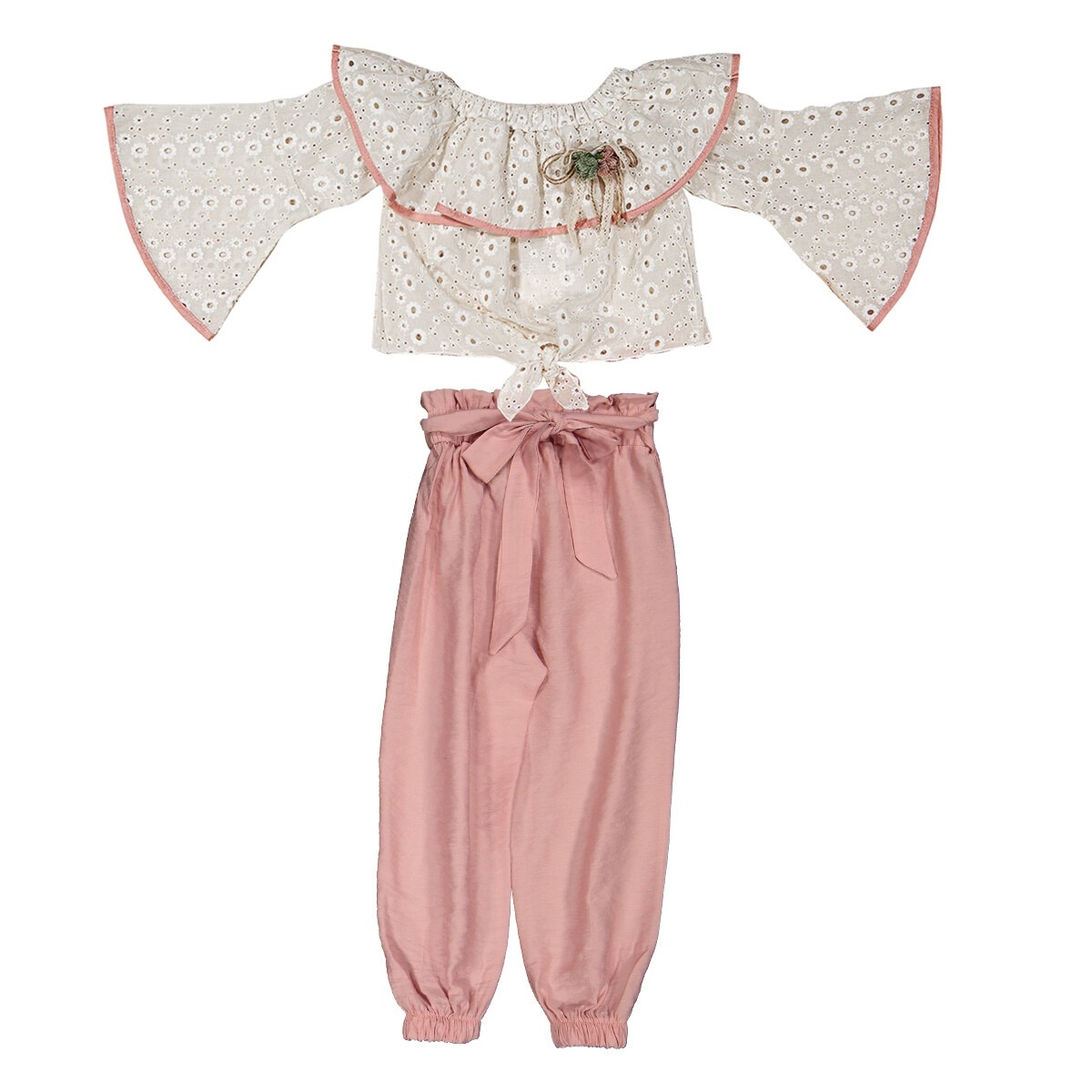 Girls’ Suits – Papatya Brode Takım 1016-211120 – Brand: Büşra Bebe – Kids & Bby Clothes From TheBS Kids Turkey