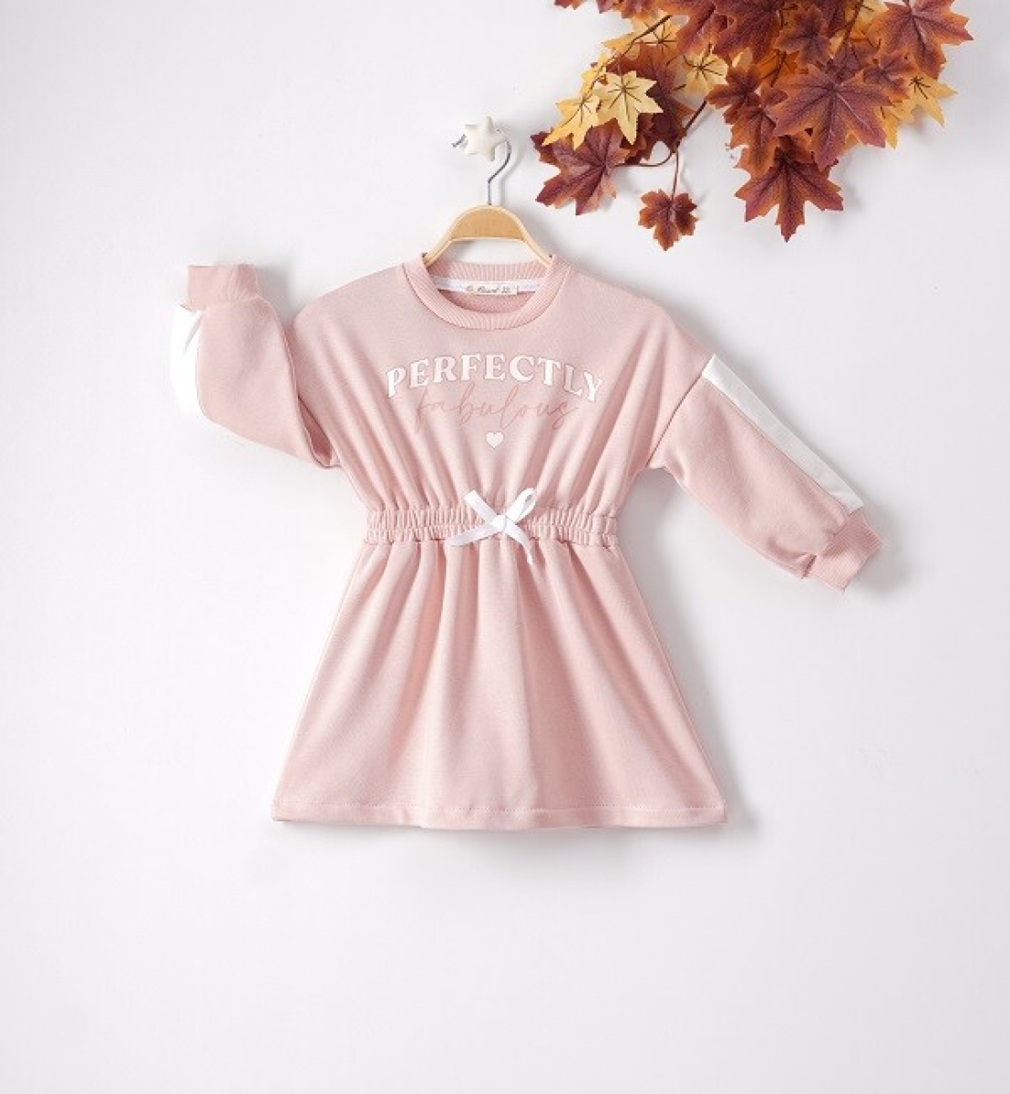 Girl’s Dress – Perfectly 3 İp Elbise 1016-22228 – Brand: Büşra Bebe – Kids & Bby Clothes From TheBS Kids Turkey