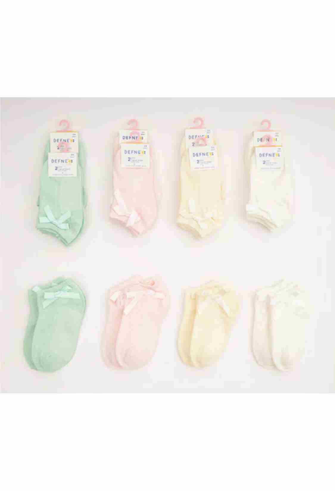 Underwear - Socks - Pajamas - Toptan 24 Çift Bebe Patik Çorap (Kutu) 1064-DFN2P-K019-23(12-18) - Brand: Defne - Kids & Bby Clothes From TheBS Kids Turkey