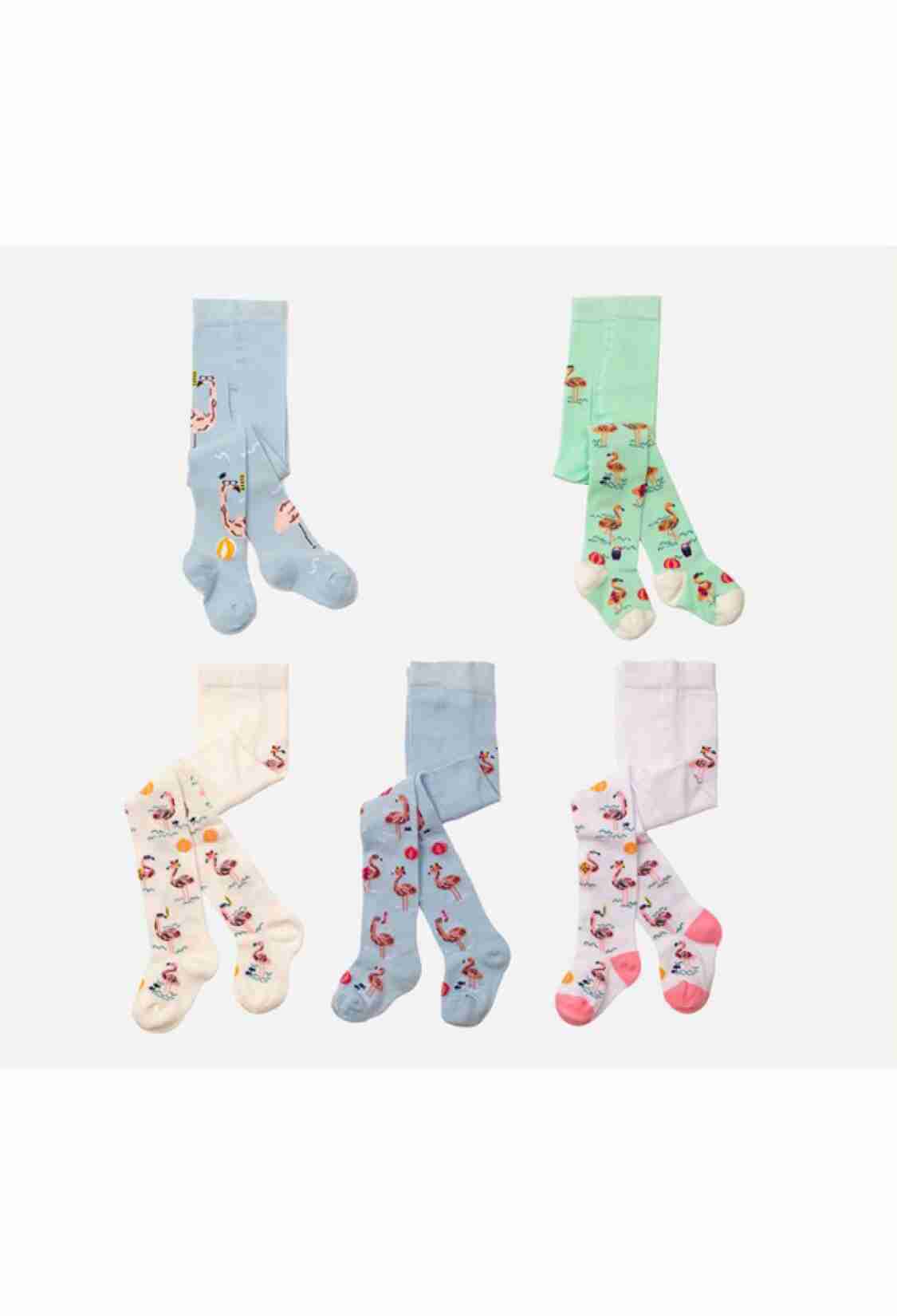 Underwear - Socks - Pajamas - Toptan 6'lı Bebek Külotlu Çorap 1064-KKLT-025-21(6-12) - Brand: Defne - Kids & Bby Clothes From TheBS Kids Turkey