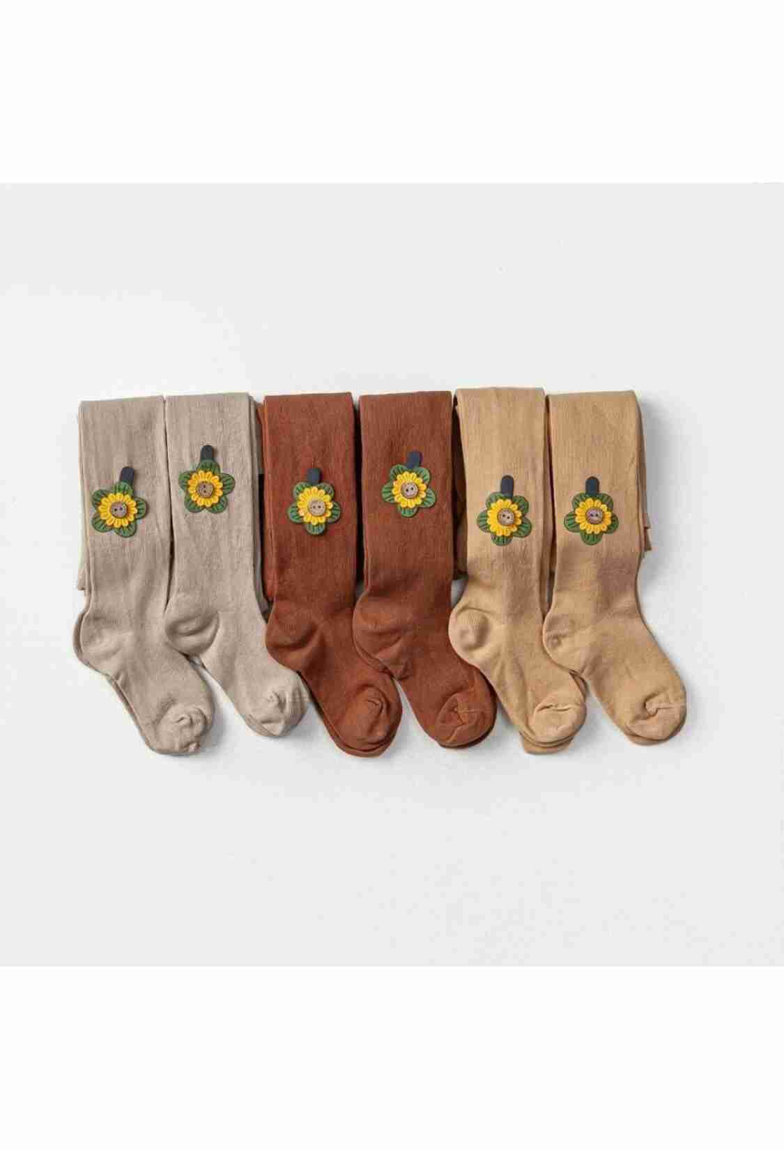 Girls' Socks & Underwear - Toptan 6'lı Kız Çocuk Külotlu Çorap 3Y 1064-CKLT-038-23(3) - Brand: Defne - Kids & Bby Clothes From TheBS Kids Turkey