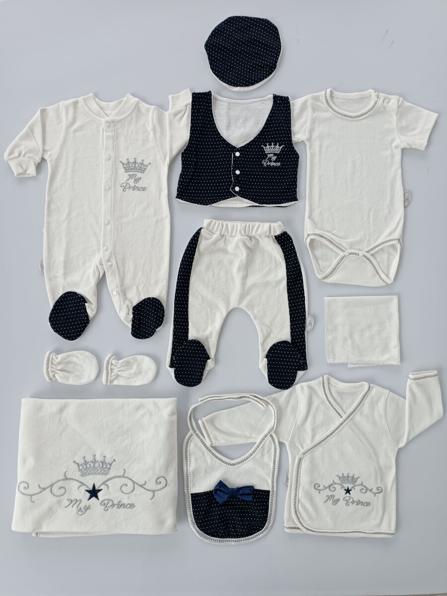 Baby Sets - Toptan Bebek 10'lu Yenidoğan Takım 0-3M 1074 - 05 - Brand: Tomuycuk - Kids & Bby Clothes From TheBS Kids Turkey