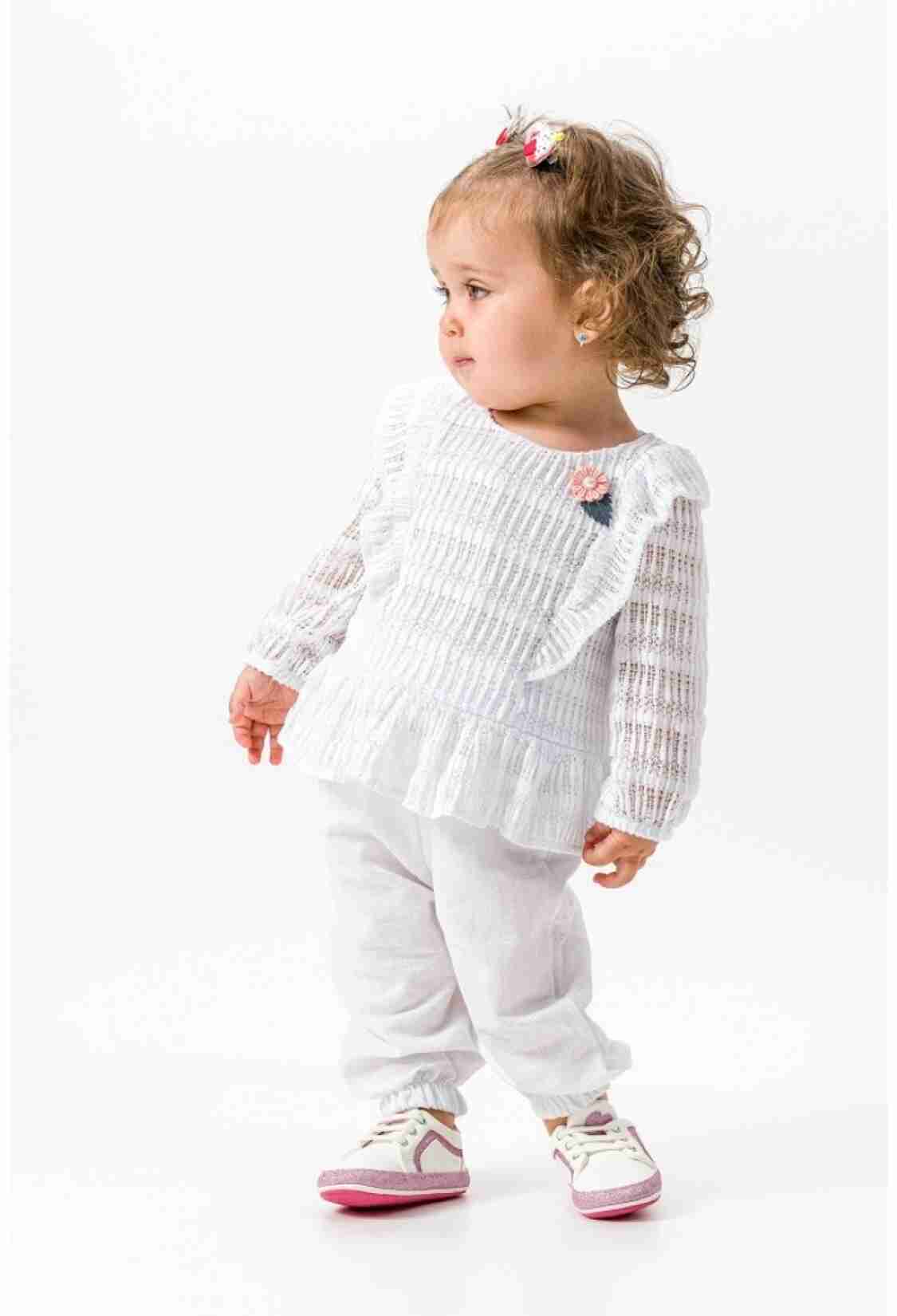 Baby Sets - Toptan Bebek 2'li Bluz ve Pantolon Takım 6-18M 1022-23205 - Brand: Wecan - Kids & Bby Clothes From TheBS Kids Turkey