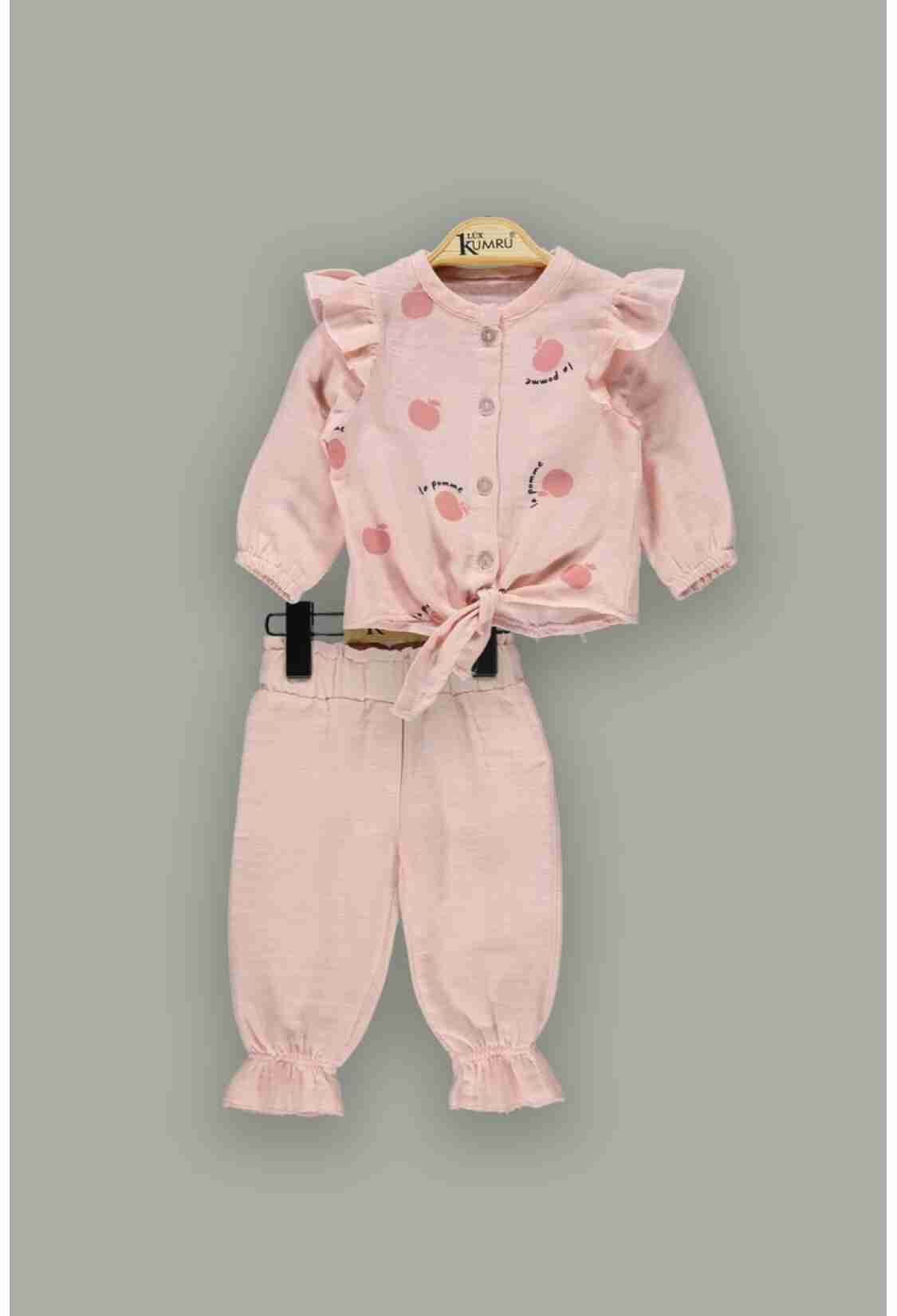 Baby Tops - Toptan Bebek 2'li Gömlek ve Pantolon Takım 6-18M 1075-3865 - Brand: Kumru Bebe - Kids & Bby Clothes From TheBS Kids Turkey