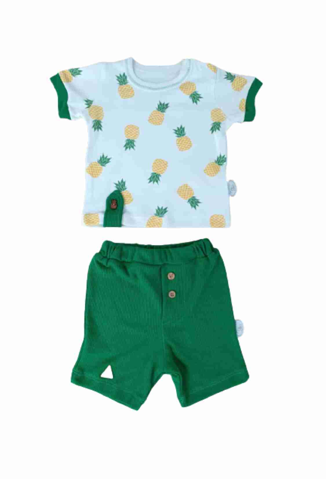 Baby Sets - Toptan Bebek 2'li Tişört ve Şort Takım 3-18M 1074-75491 - Brand: Tomuycuk - Kids & Bby Clothes From TheBS Kids Turkey