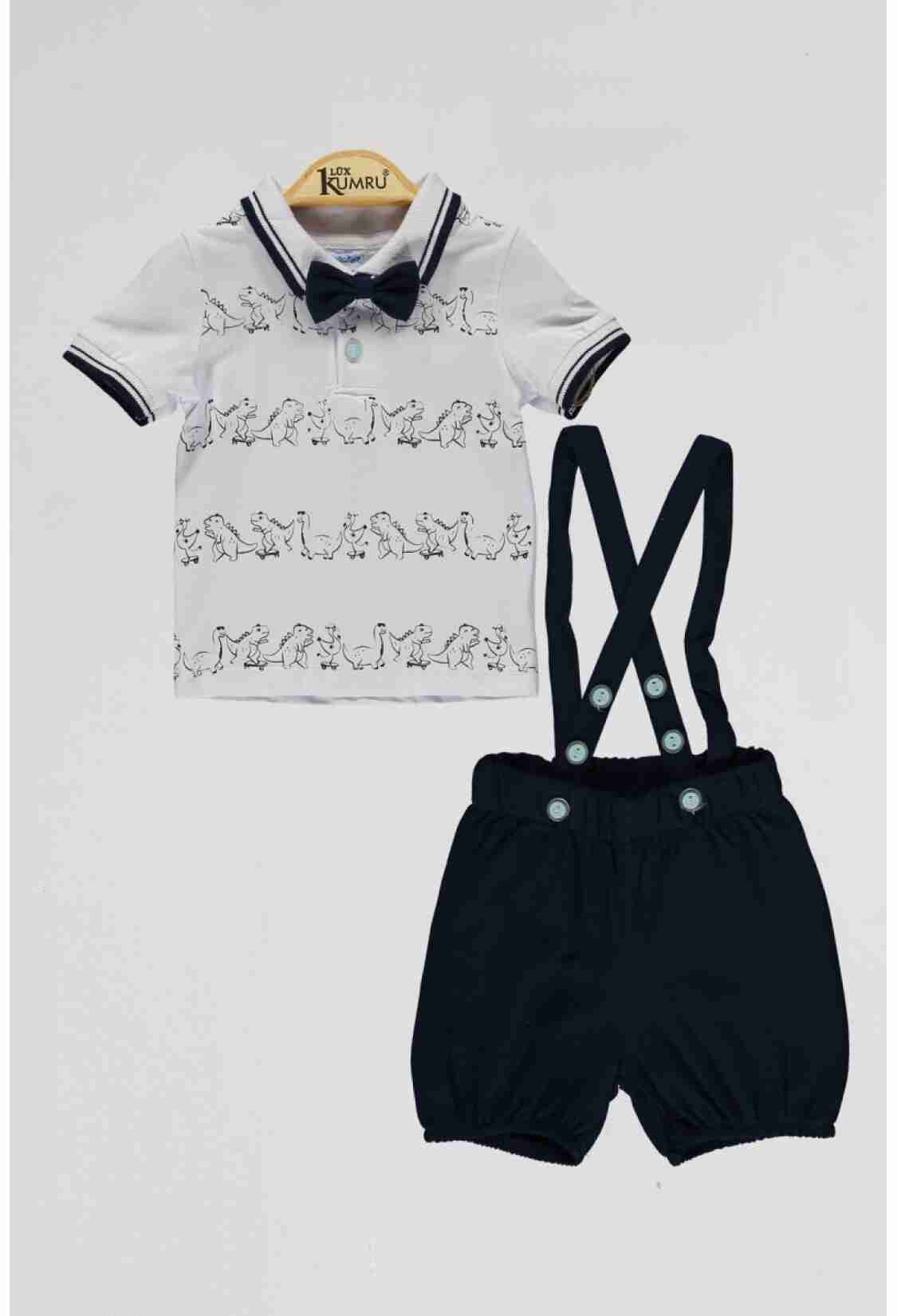 Baby Sets - Toptan Bebek 2'li Tişört ve Şort Takım 6-18M 1075-4094 - Brand: Kumru Bebe - Kids & Bby Clothes From TheBS Kids Turkey
