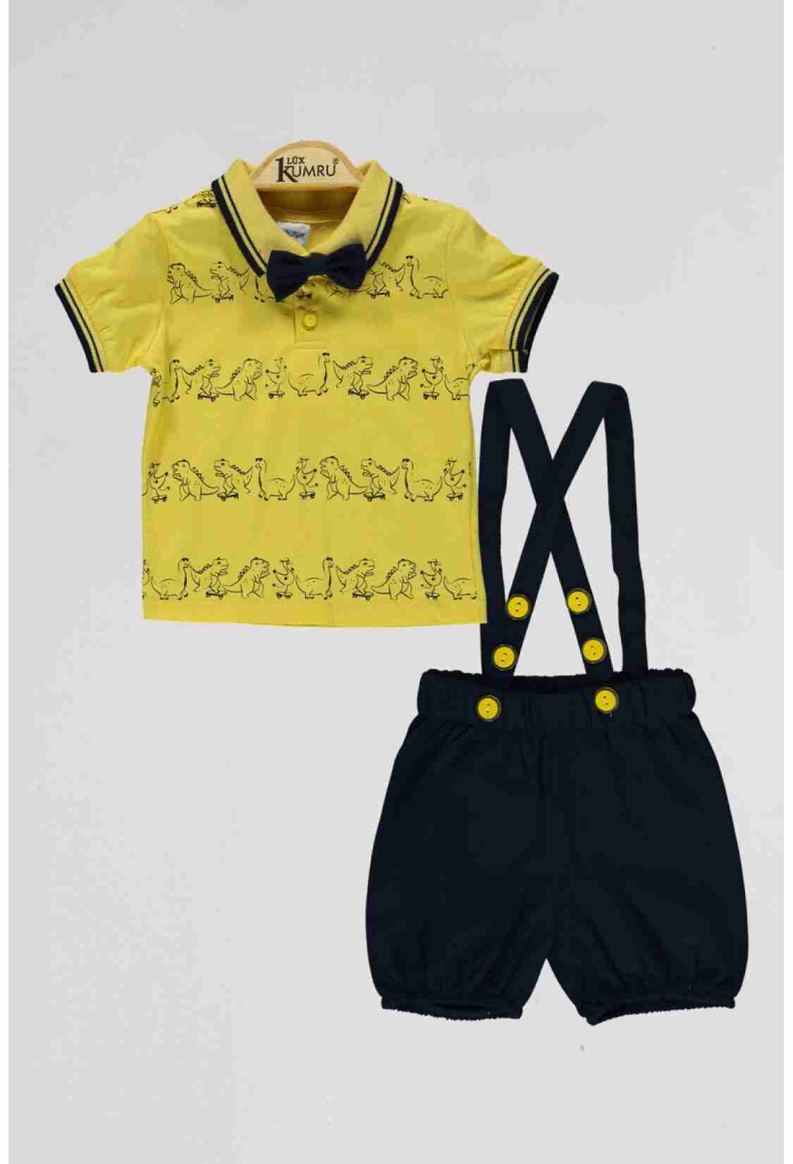 Baby Sets - Toptan Bebek 2'li Tişört ve Şort Takım 6-18M 1075-4094 - Brand: Kumru Bebe - Kids & Bby Clothes From TheBS Kids Turkey