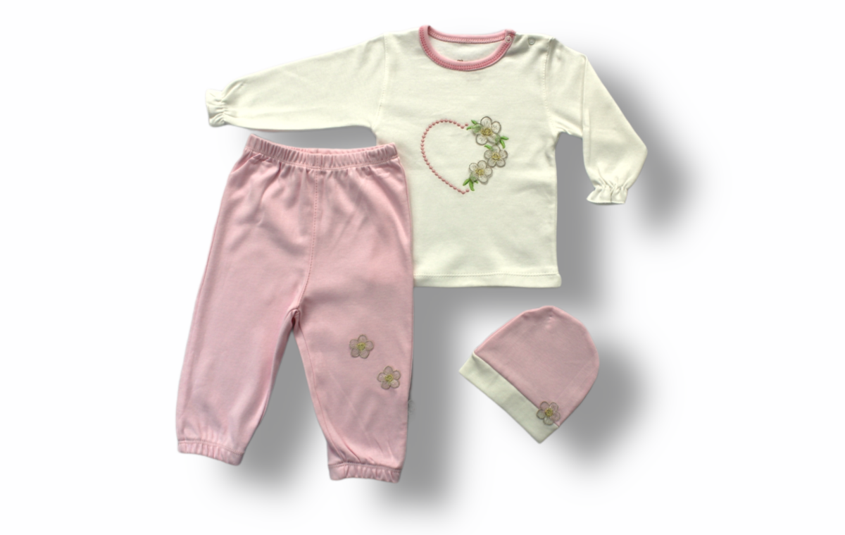 Baby Sets - Toptan Bebek 3'lü Eşofman Takım 6-18M 1074-75438 - Brand: Tomuycuk - Kids & Bby Clothes From TheBS Kids Turkey