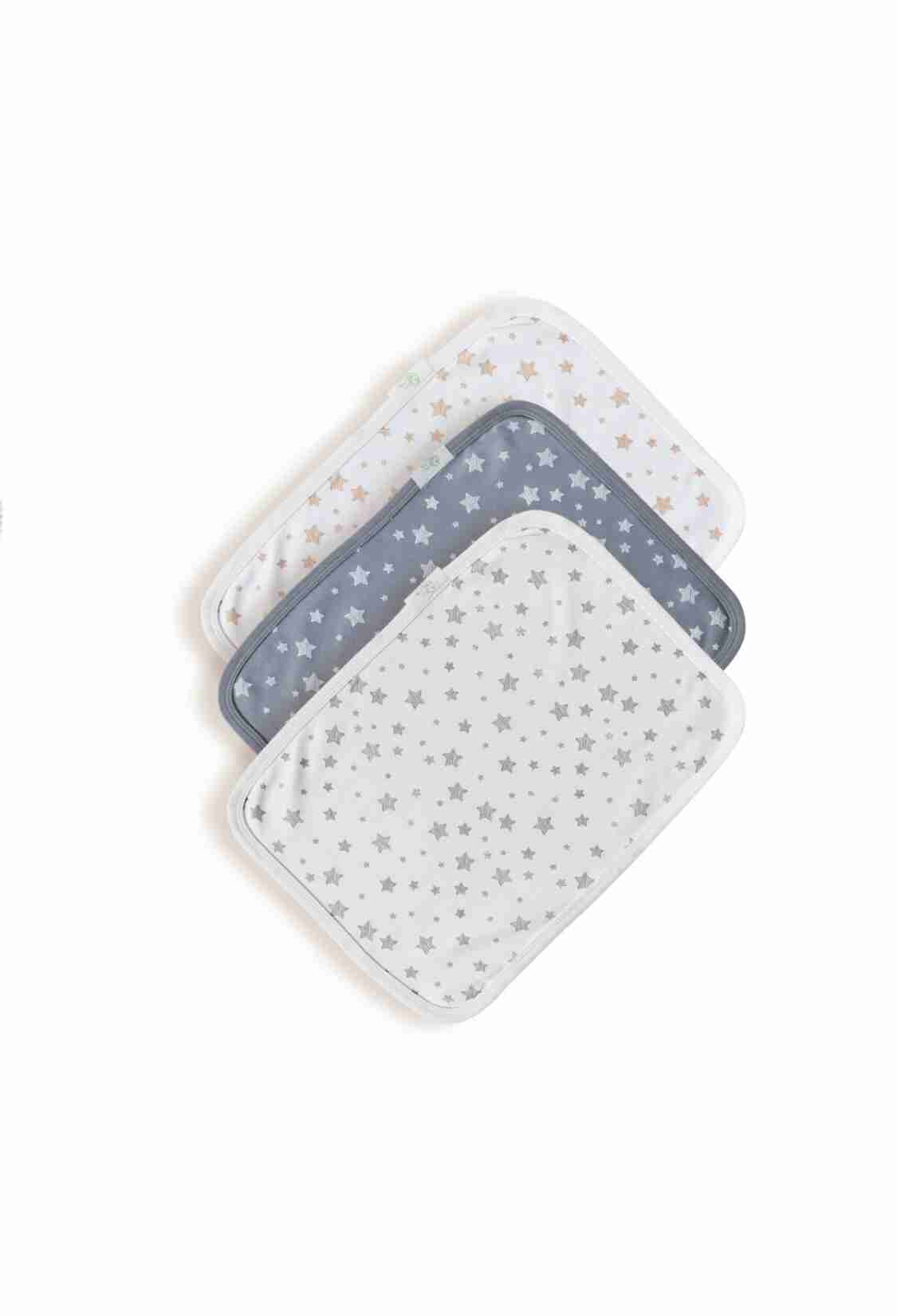 Other Accessories - Toptan Bebek 3'lü Omuz Bezi 30x40cm. %100 Organik Pamuk Baby Cosy 2022-CSY5953-1 - Brand: BabyCosy - Kids & Bby Clothes From TheBS Kids Turkey