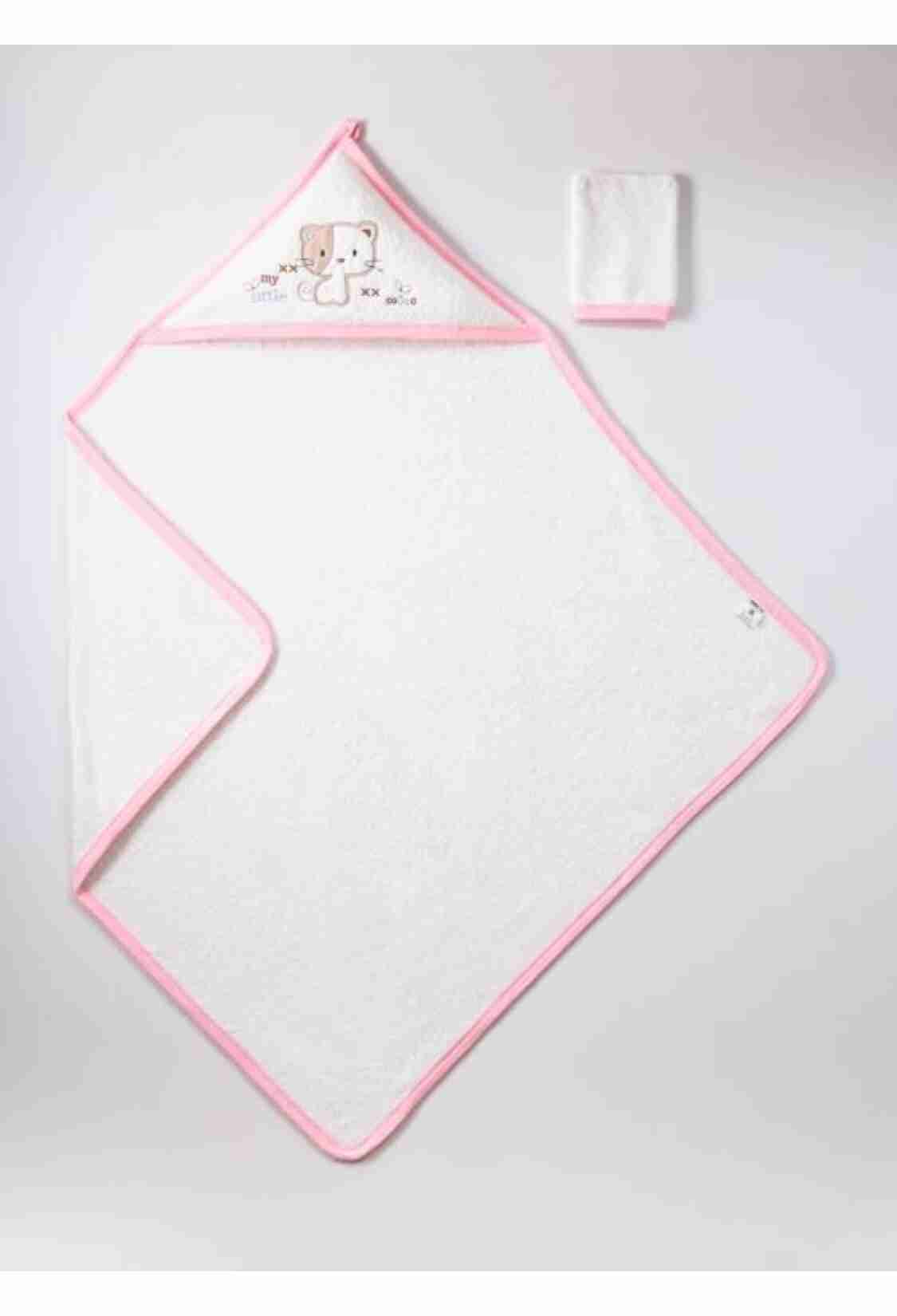 Towel and Bathrobe - Toptan Bebek Banyo Havlusu 100x100 1072-360 - Brand: Ramel Kids - Kids & Bby Clothes From TheBS Kids Turkey