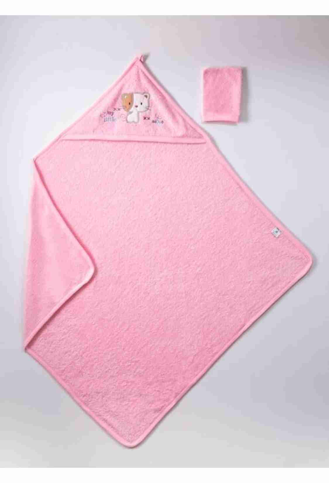Towel and Bathrobe - Toptan Bebek Banyo Havlusu 100x100 1072-360 - Brand: Ramel Kids - Kids & Bby Clothes From TheBS Kids Turkey