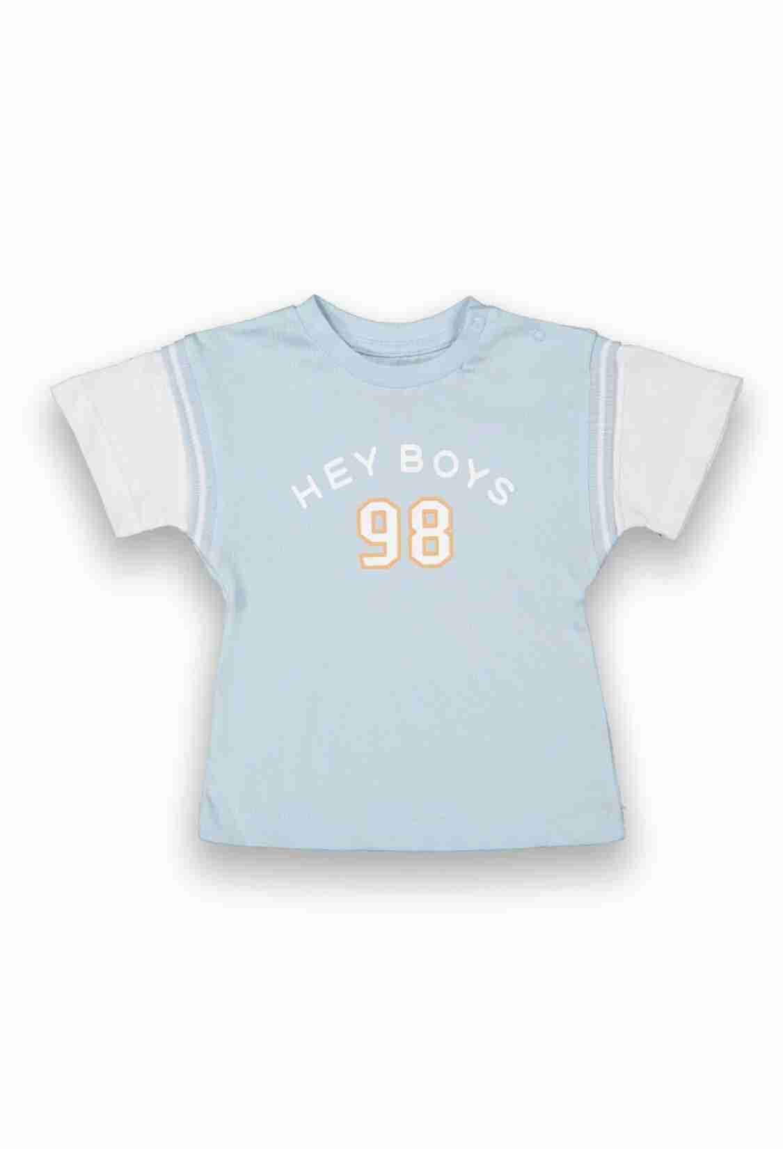 Baby Tops - Toptan Bebek Baskılı Tişört 6-18M 1099-8024 - Brand: Tuffy - Kids & Bby Clothes From TheBS Kids Turkey