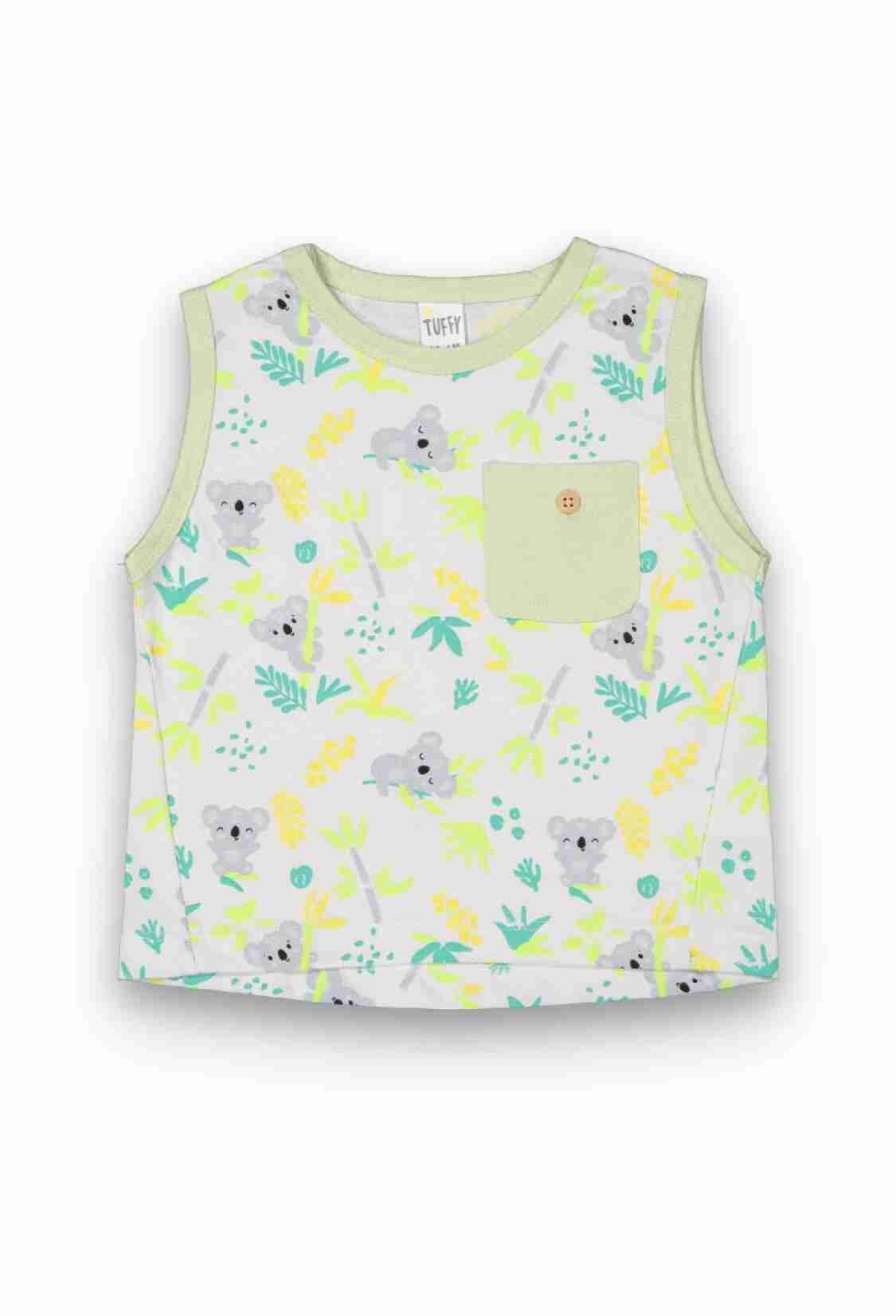 Baby Tops - Toptan Bebek Desenli Tişört 6-18M 1099-8023 - Brand: Tuffy - Kids & Bby Clothes From TheBS Kids Turkey