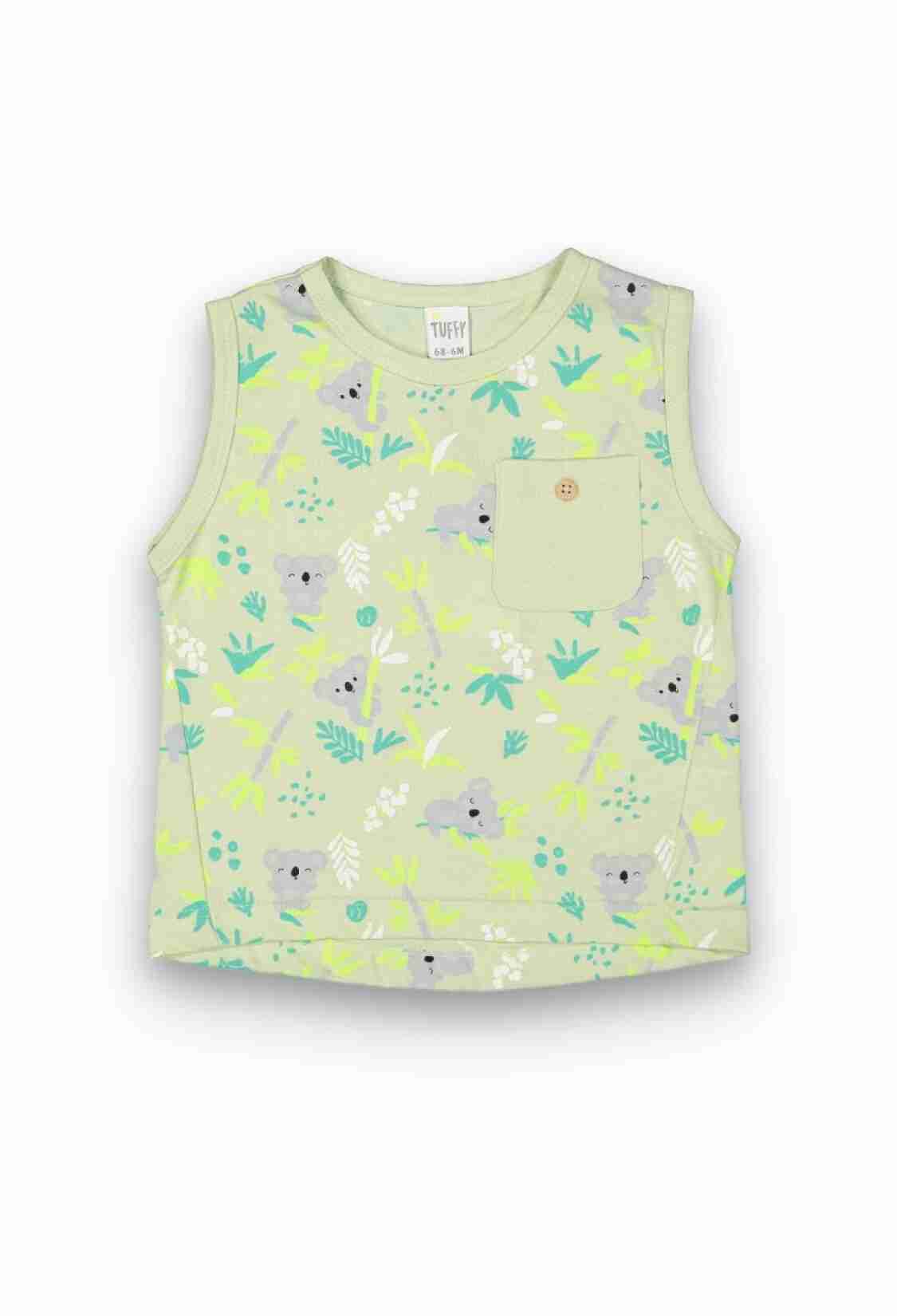 Baby Tops - Toptan Bebek Desenli Tişört 6-18M 1099-8023 - Brand: Tuffy - Kids & Bby Clothes From TheBS Kids Turkey
