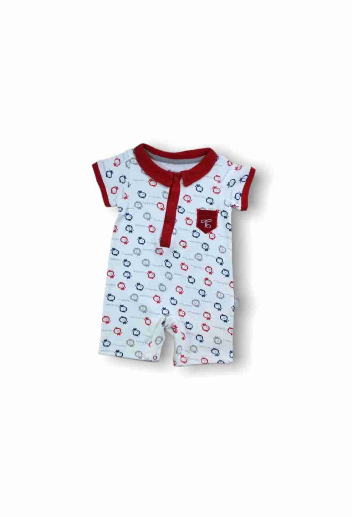 Baby Rompers and Overalls - Toptan Bebek Desenli Tulum 6-18M 1074-25258 - Brand: Tomuycuk - Kids & Bby Clothes From TheBS Kids Turkey