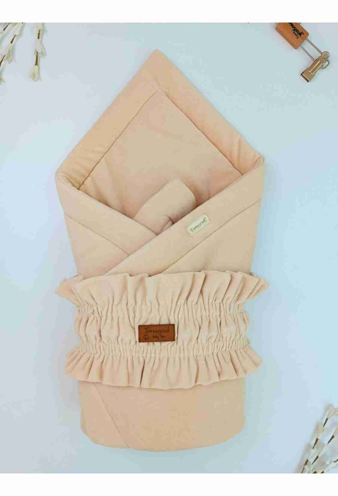 Sleep Products - Toptan Bebek Kadife Kundak Battaniye 0-24M 1074-45490 - Brand: Tomuycuk - Kids & Bby Clothes From TheBS Kids Turkey