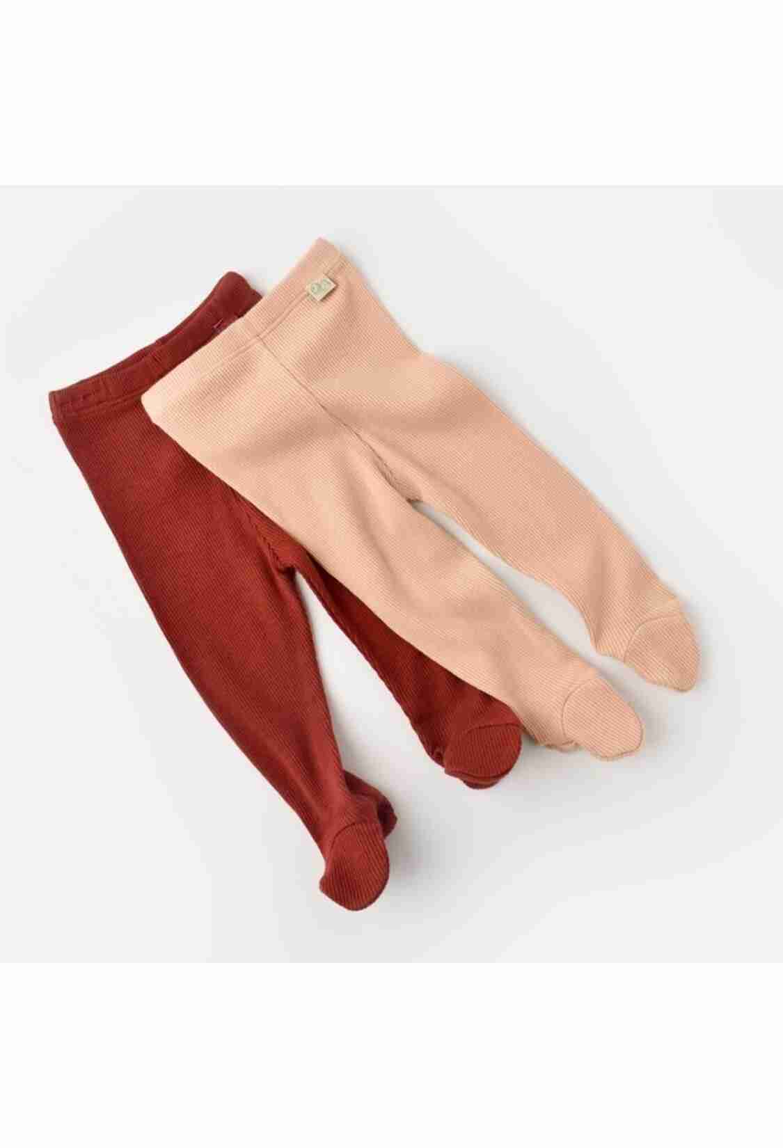 Baby Bottom Clothing - Toptan Bebek Modal 2 Li Patikli Pantolon Baby Cosy 2022-CSYM11605 - Brand: BabyCosy - Kids & Bby Clothes From TheBS Kids Turkey