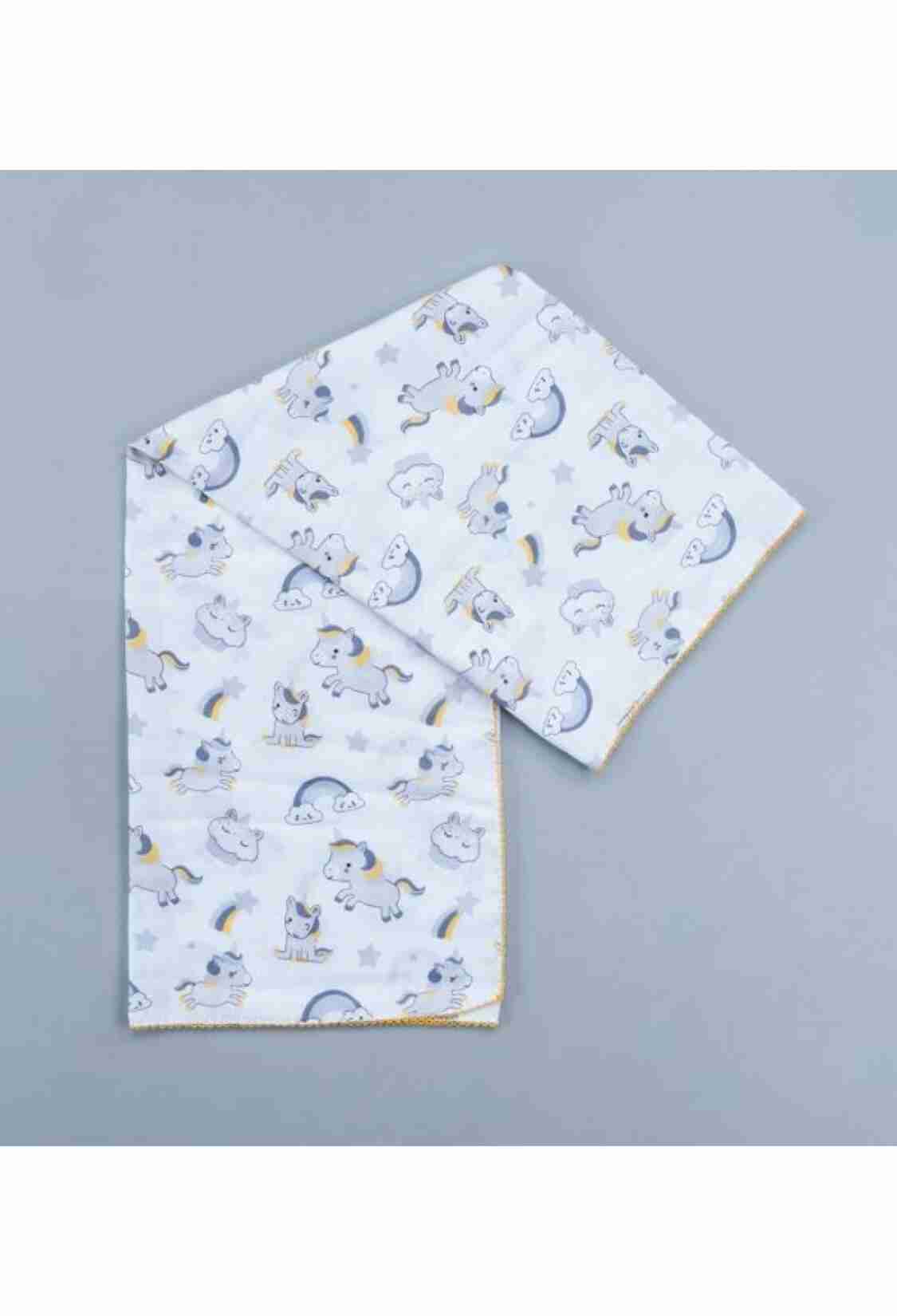 Sleep Products - Toptan Bebek Muslin Battaniye 80x90cm 1072-393A - Brand: Ramel Kids - Kids & Bby Clothes From TheBS Kids Turkey