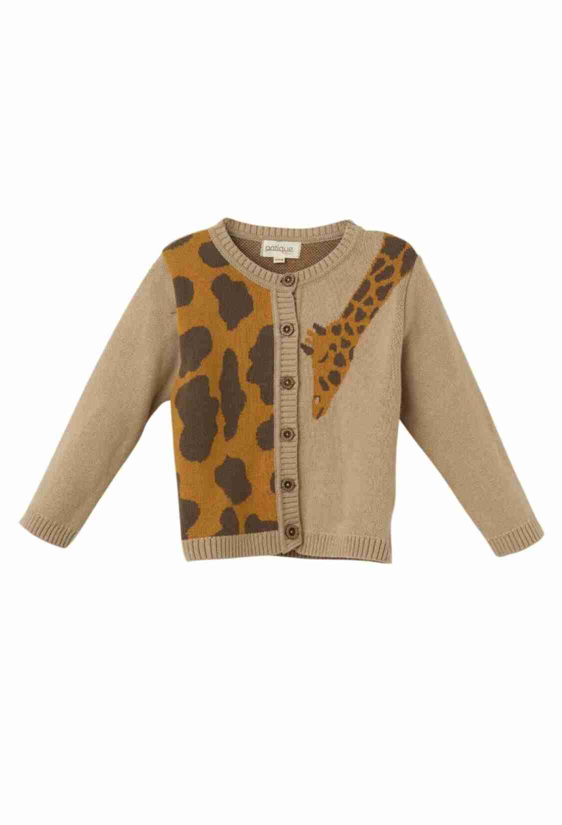 - Toptan Bebek Unisex Baby Organik Pamuk Zürafa Desenli Hırka 6-36M 1061-21160 - Brand: Uludağ Triko - Kids & Bby Clothes From TheBS Kids Turkey