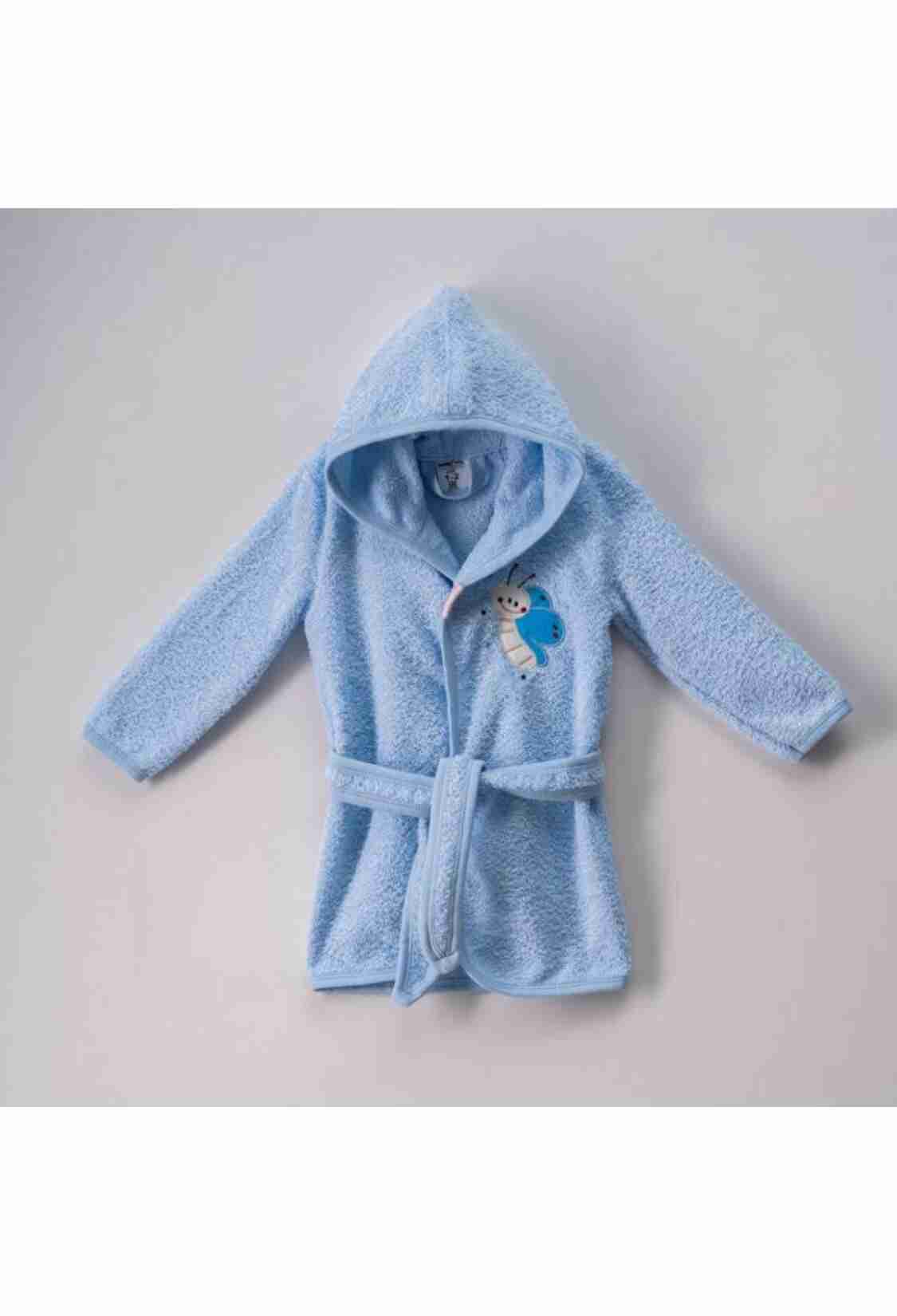 Towel and Bathrobe - Toptan Bebek Unisex Bornoz 0-24M 1072-490 - Brand: Ramel Kids - Kids & Bby Clothes From TheBS Kids Turkey