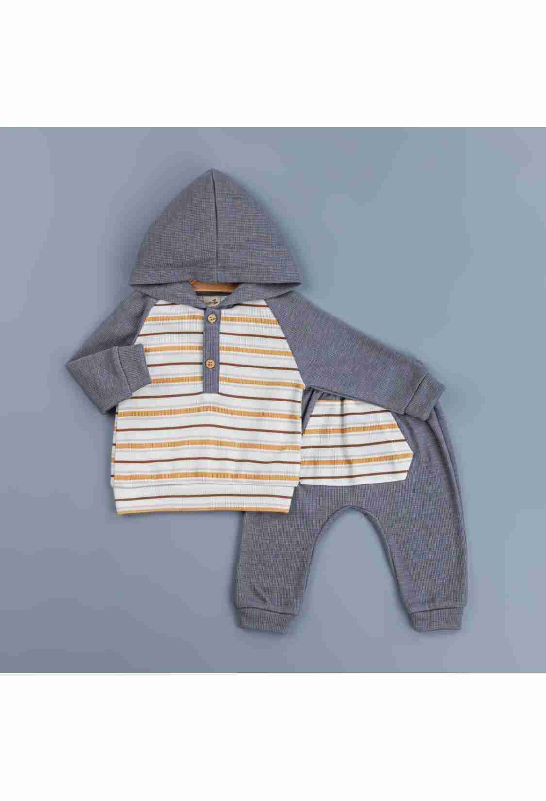 Baby Sets - Toptan Erkek Bebek 2'li Eşofman Takım 6-24M 1097-4745 - Brand: BabyZ - Kids & Bby Clothes From TheBS Kids Turkey