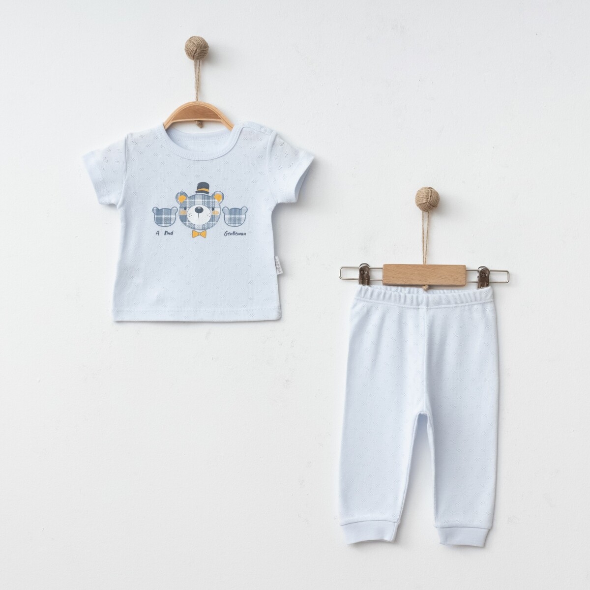 Underwear - Socks - Pajamas - Toptan Erkek Bebek 2'li Pijama Takımı 6-18M 2043-002080 - Brand: Gümüş Baby - Kids & Bby Clothes From TheBS Kids Turkey