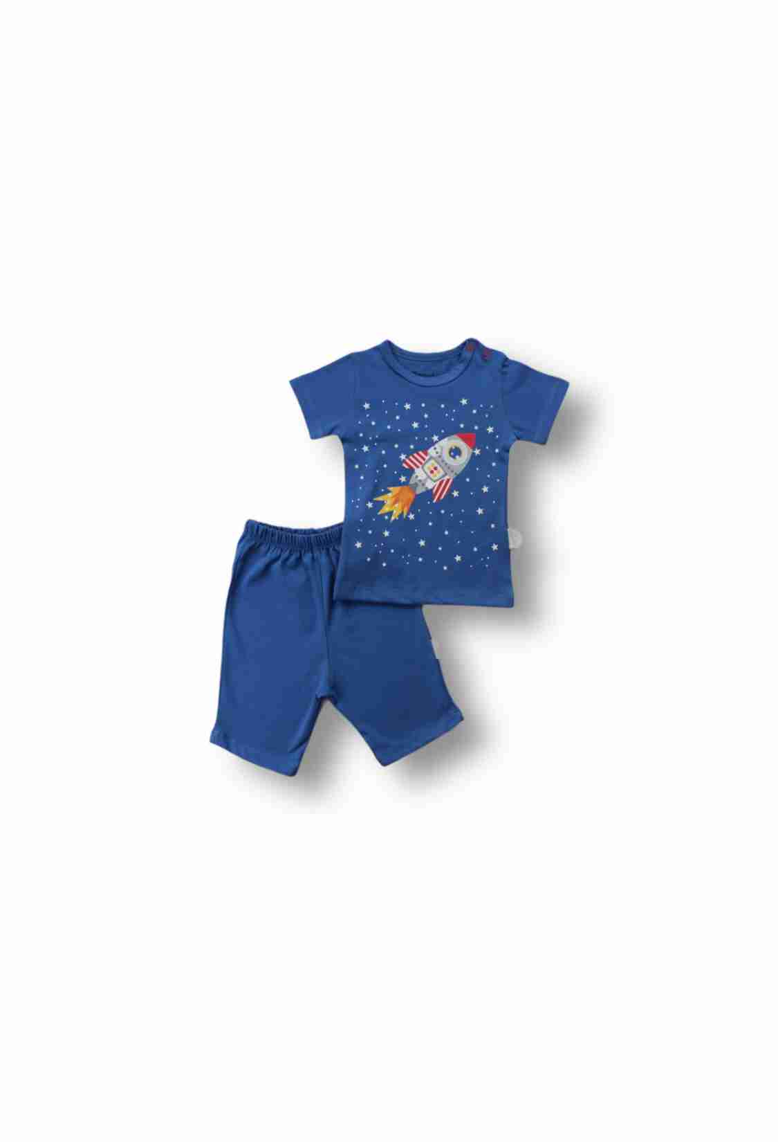 Baby Tops - Toptan Erkek Bebek 2'li Tişört ve Şort Takım 1-12M 1074-75539 - Brand: Tomuycuk - Kids & Bby Clothes From TheBS Kids Turkey
